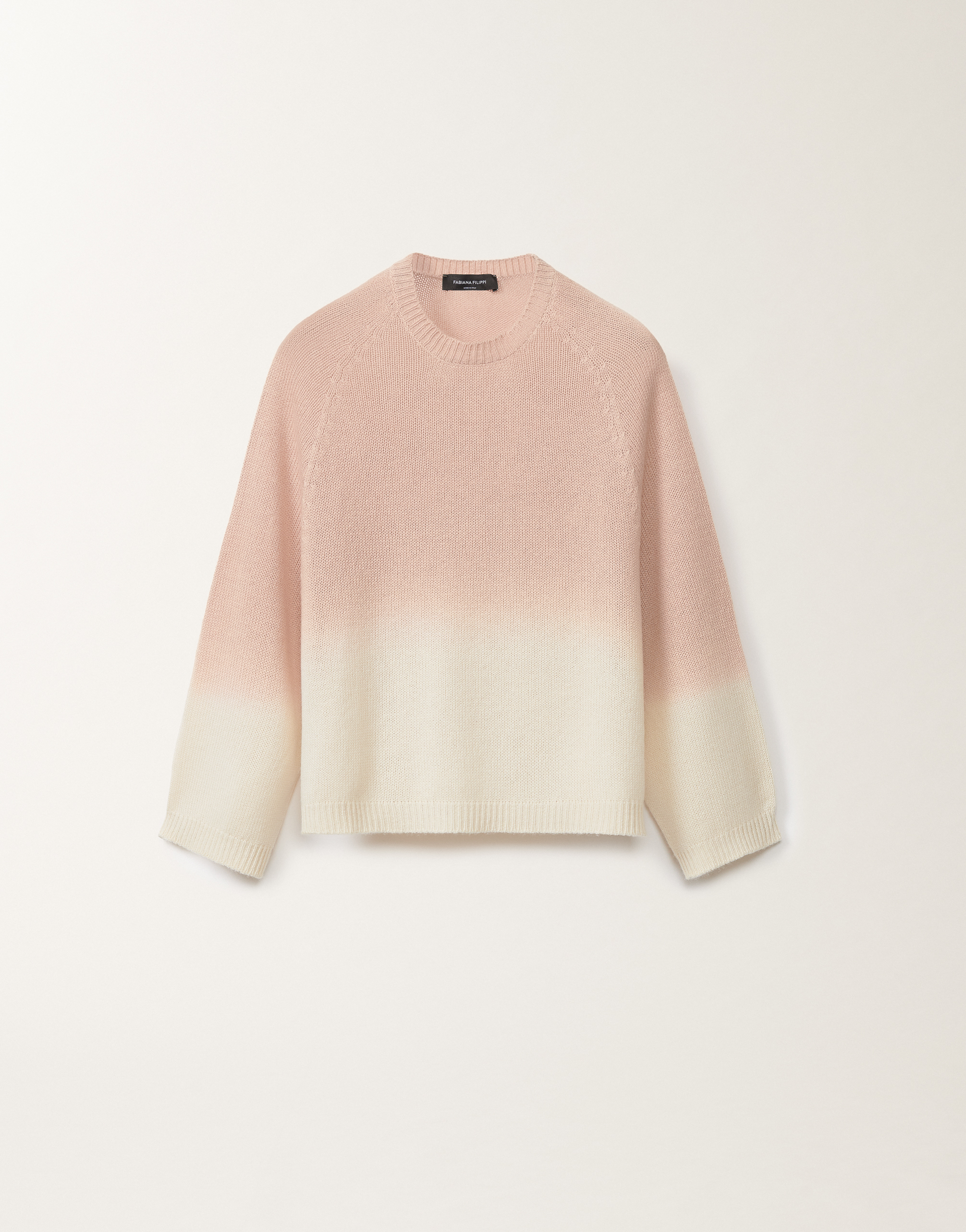 Fabiana Filippi Gradient Platinum Cape In Pink