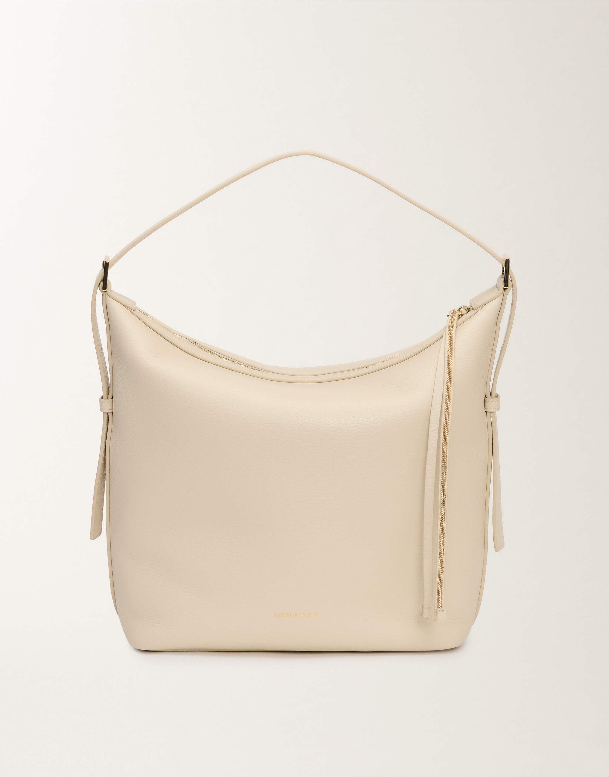 FABIANA FILIPPI GRAINED LEATHER BAG 