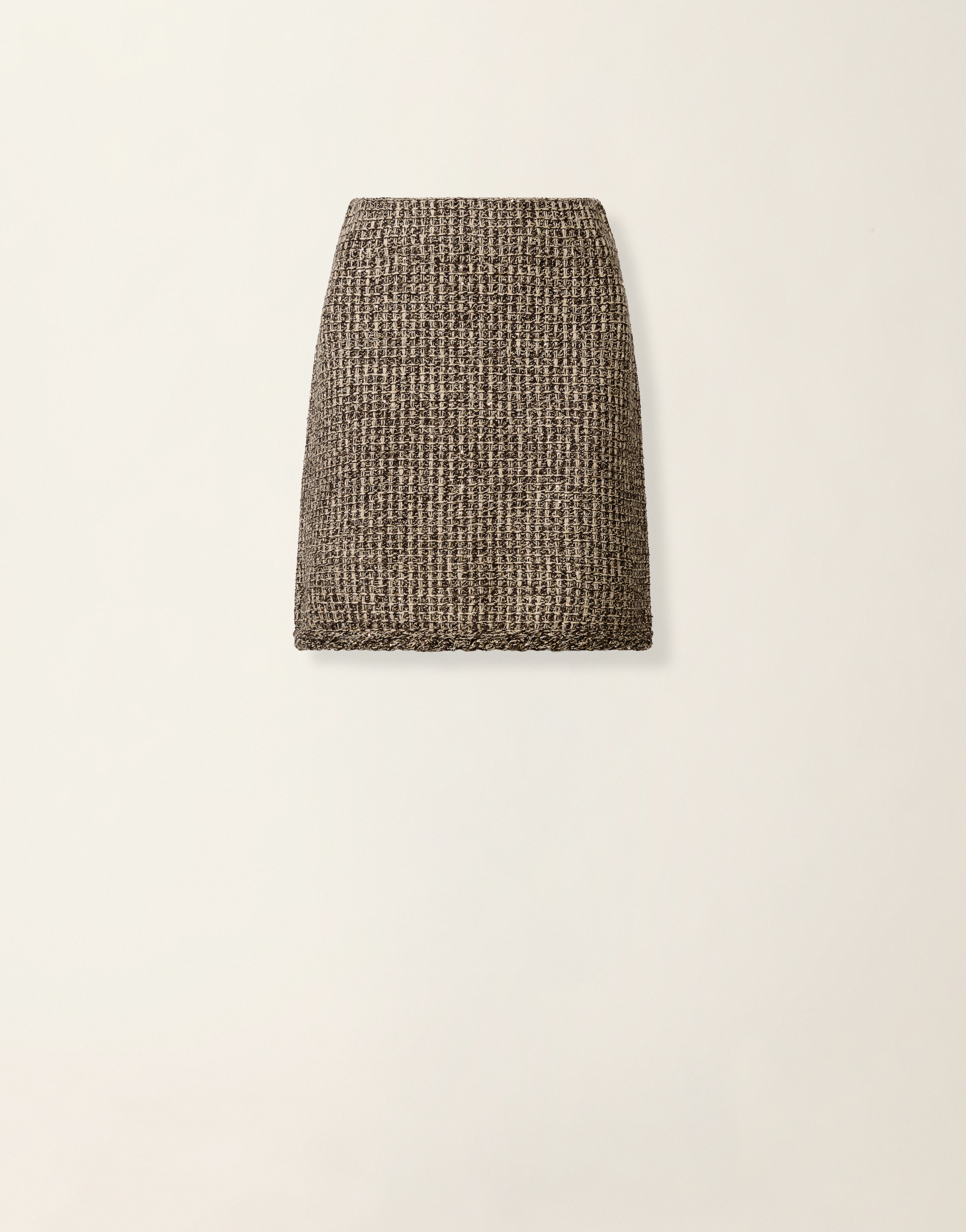 レディースTweed miniskirt, ebony 新着アイテム | Fabiana Filippi