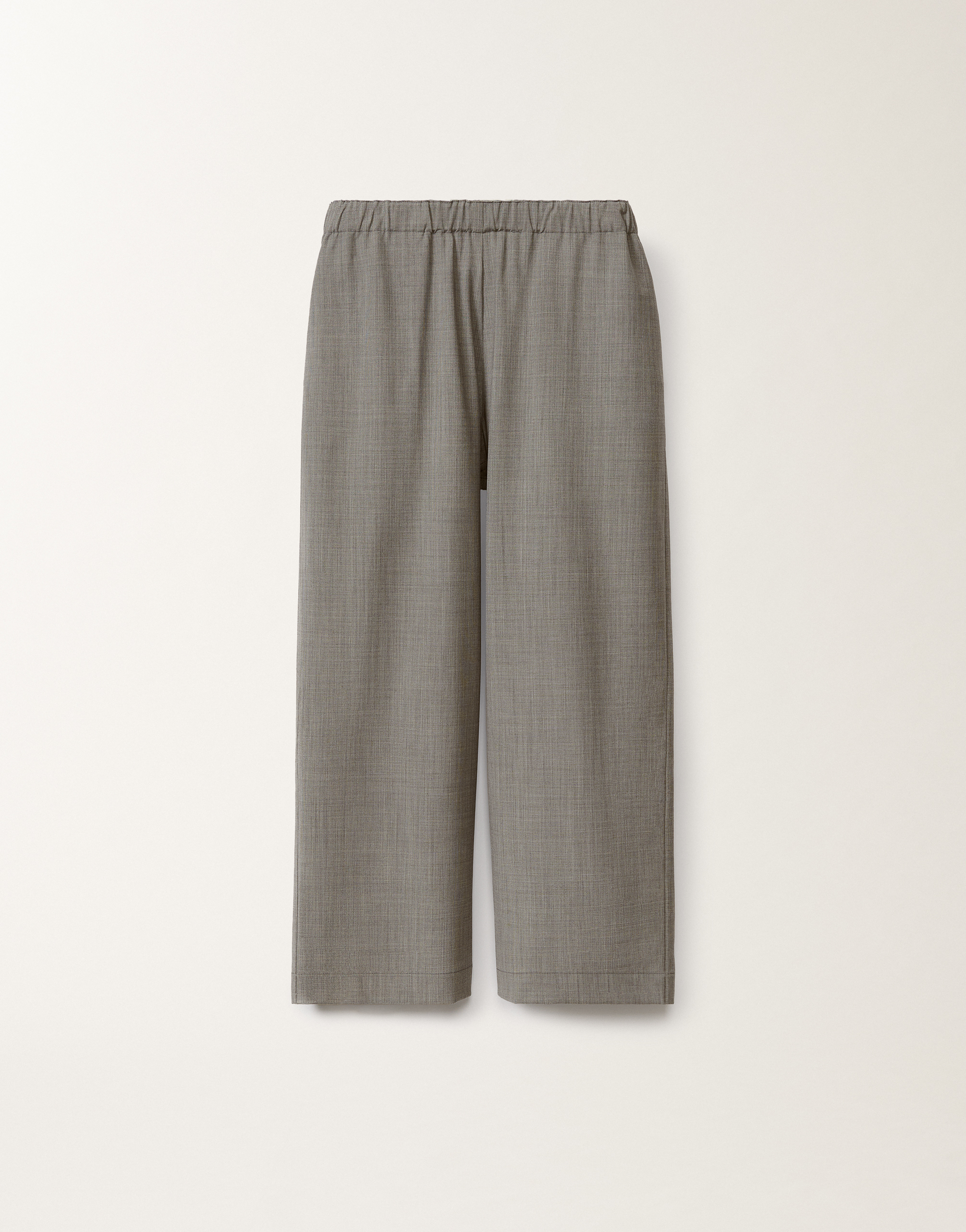 Fabiana Filippi Trevi Cool Wool Trousers In Grey