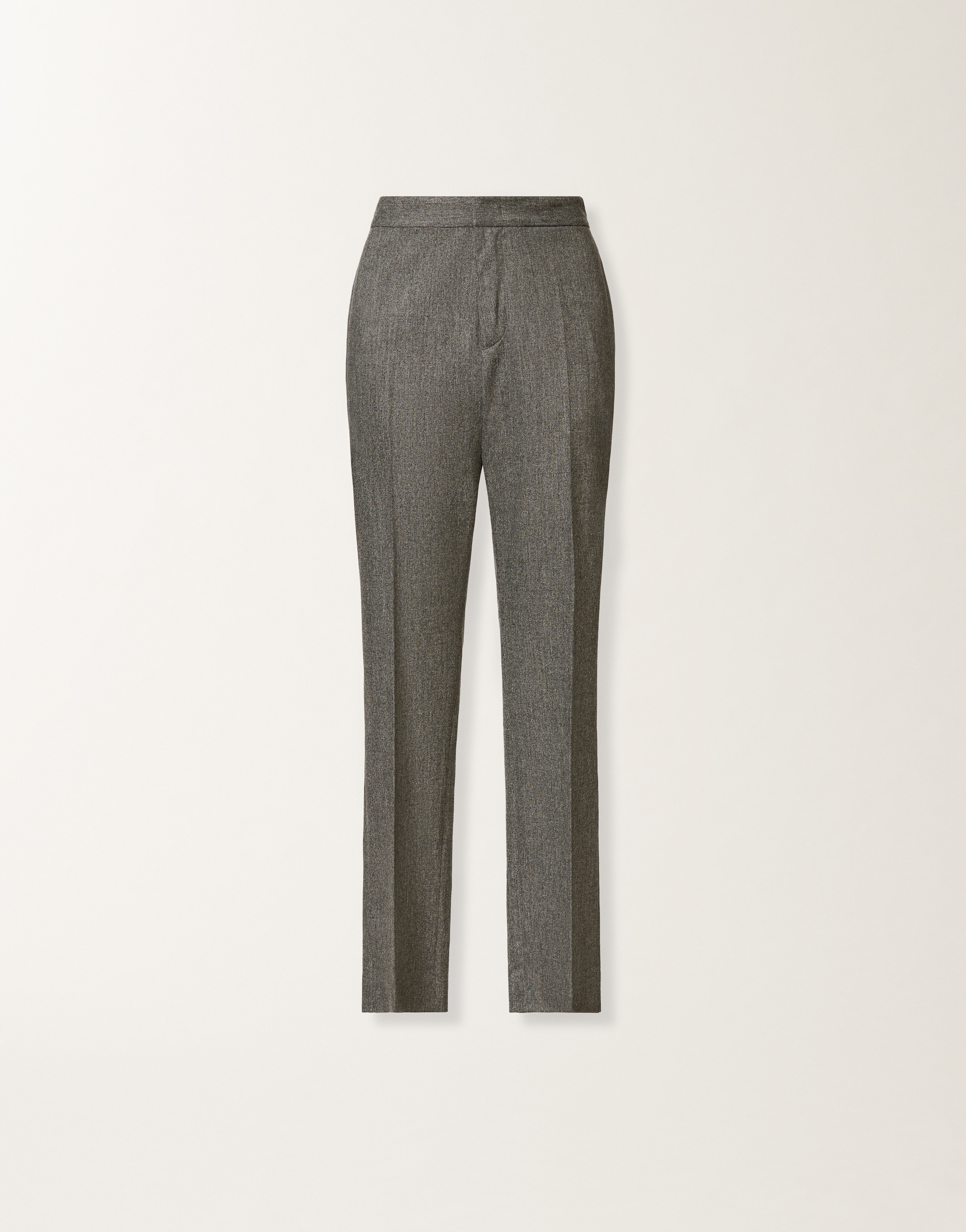 Fabiana Filippi Montefalco Trousers In Flannel In Gray