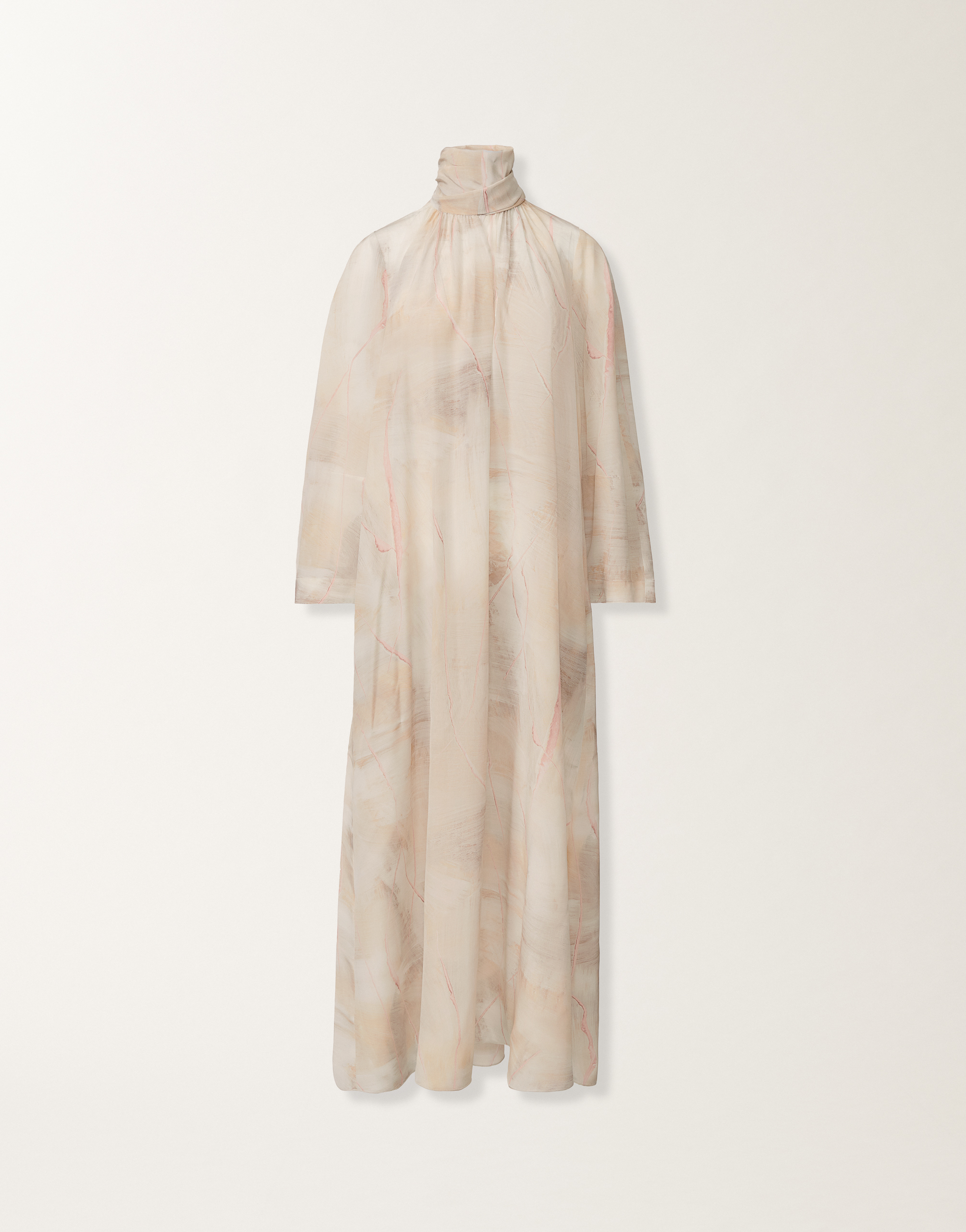 Fabiana Filippi Printed Crepe De Chine Dress