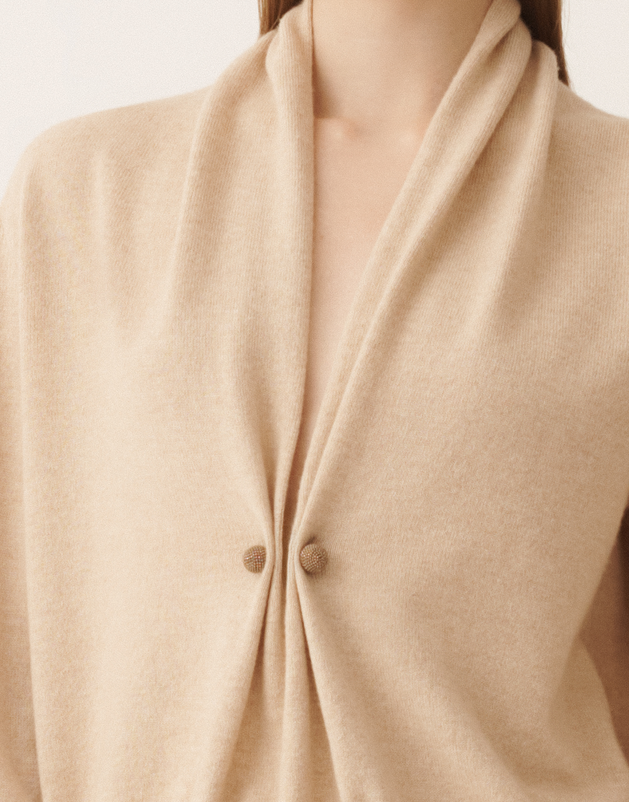 Fabiana Filippi Sweater In Platinum In Sand