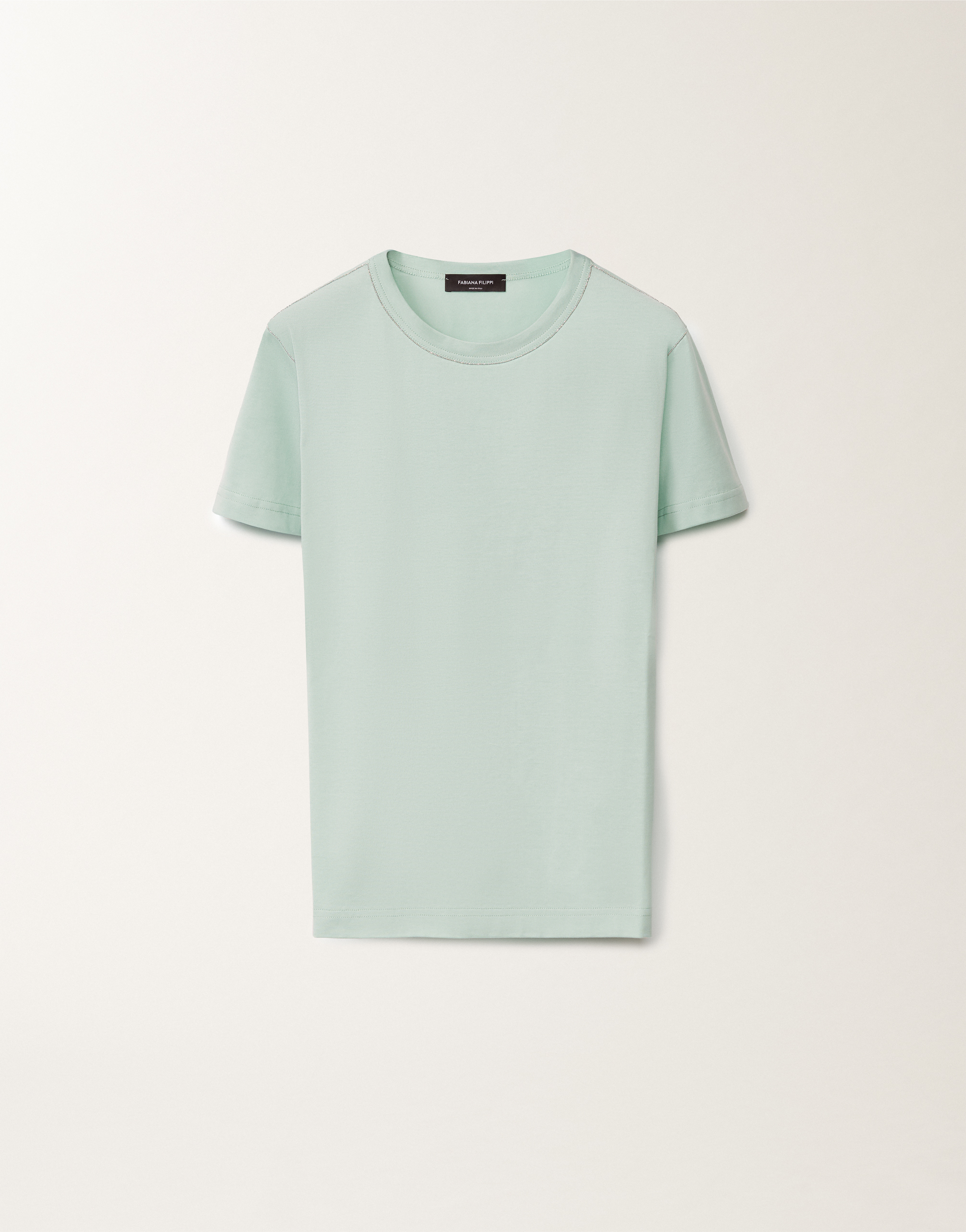 レディースJersey T-shirt, aqua green Tシャツ&トップス | Fabiana Filippi® ファビアナフィリッピ