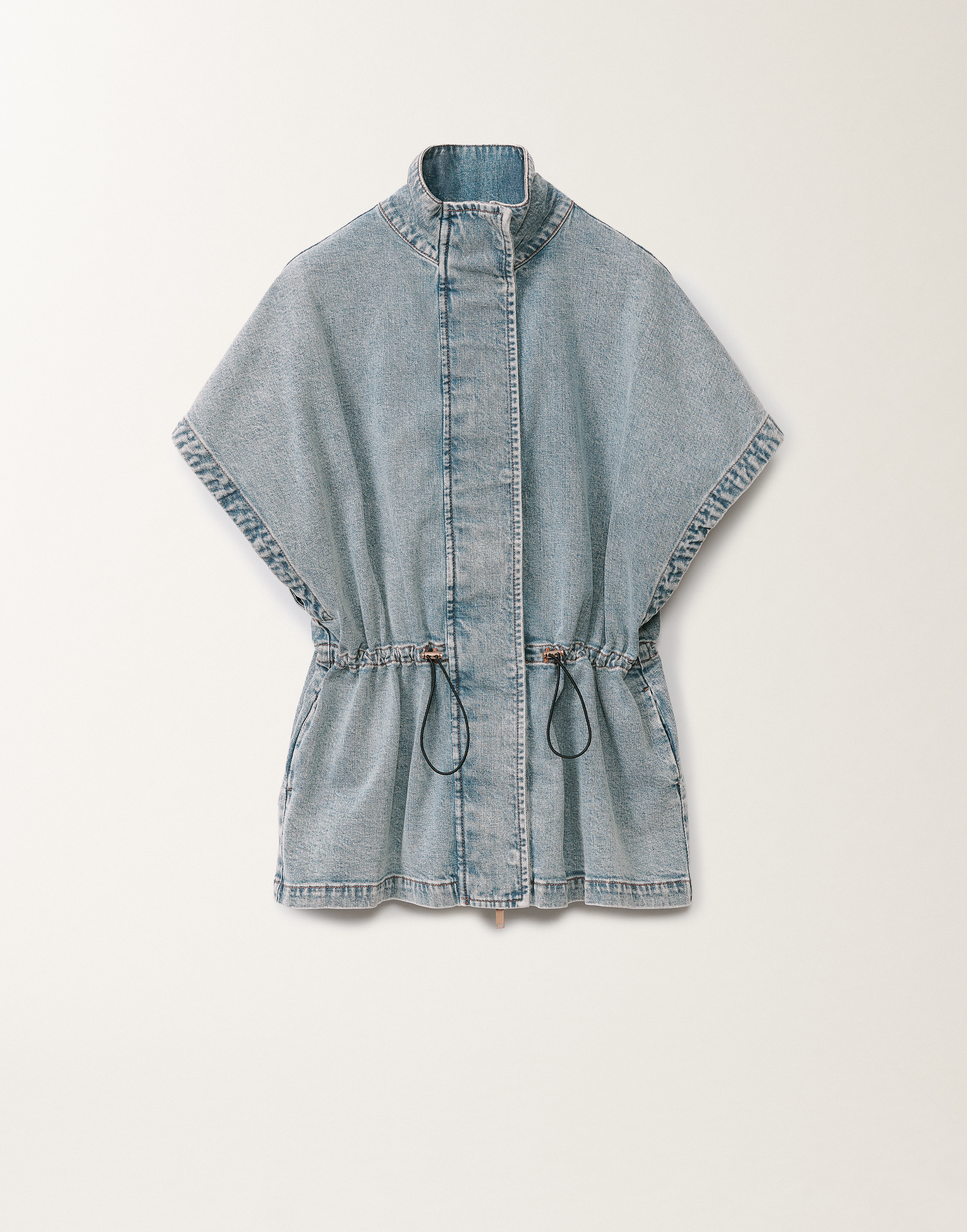 FABIANA FILIPPI STRETCH DENIM JACKET 