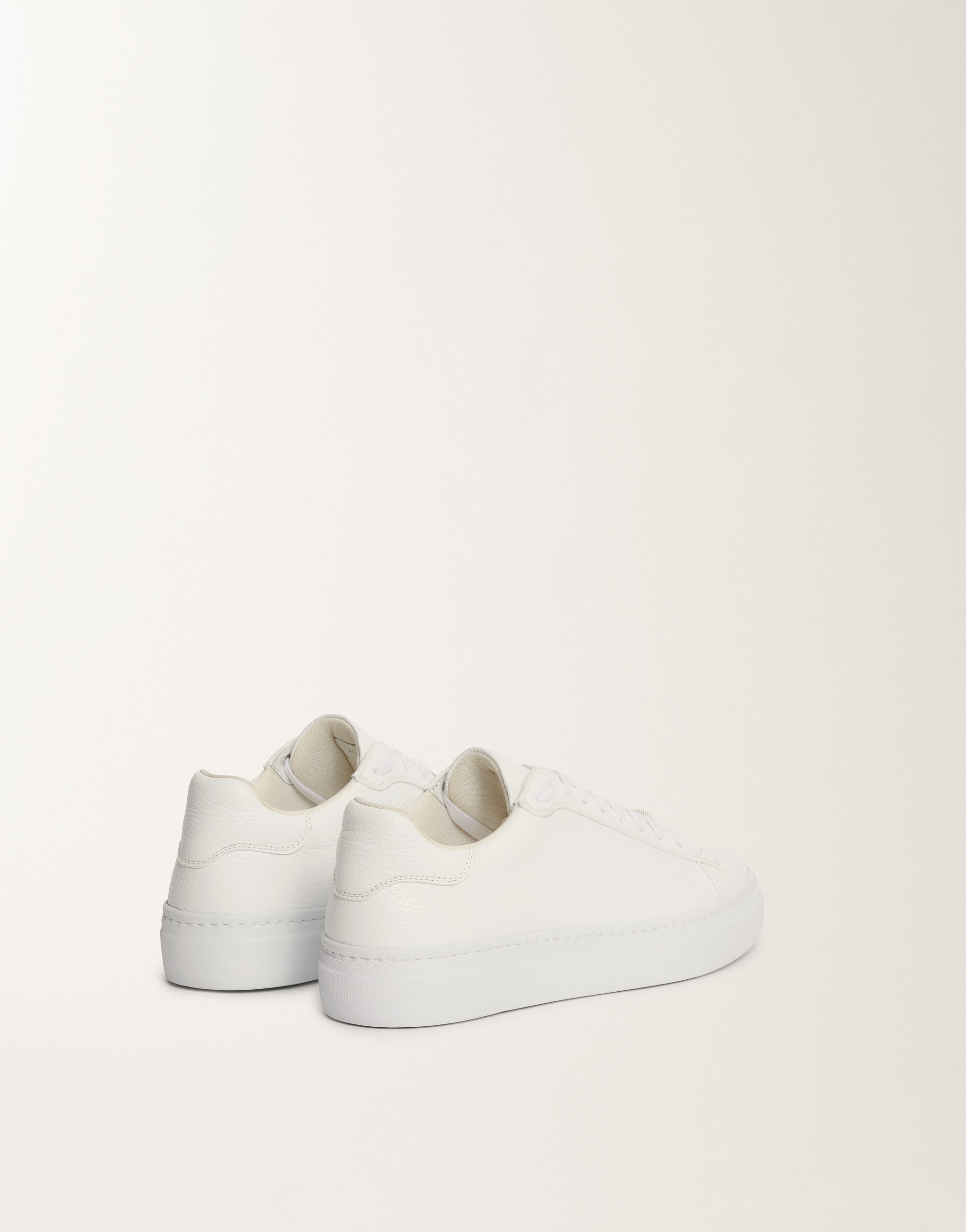 Fabiana Filippi Leather Sneakers With Chic Detailing And Comfortable Fit In White