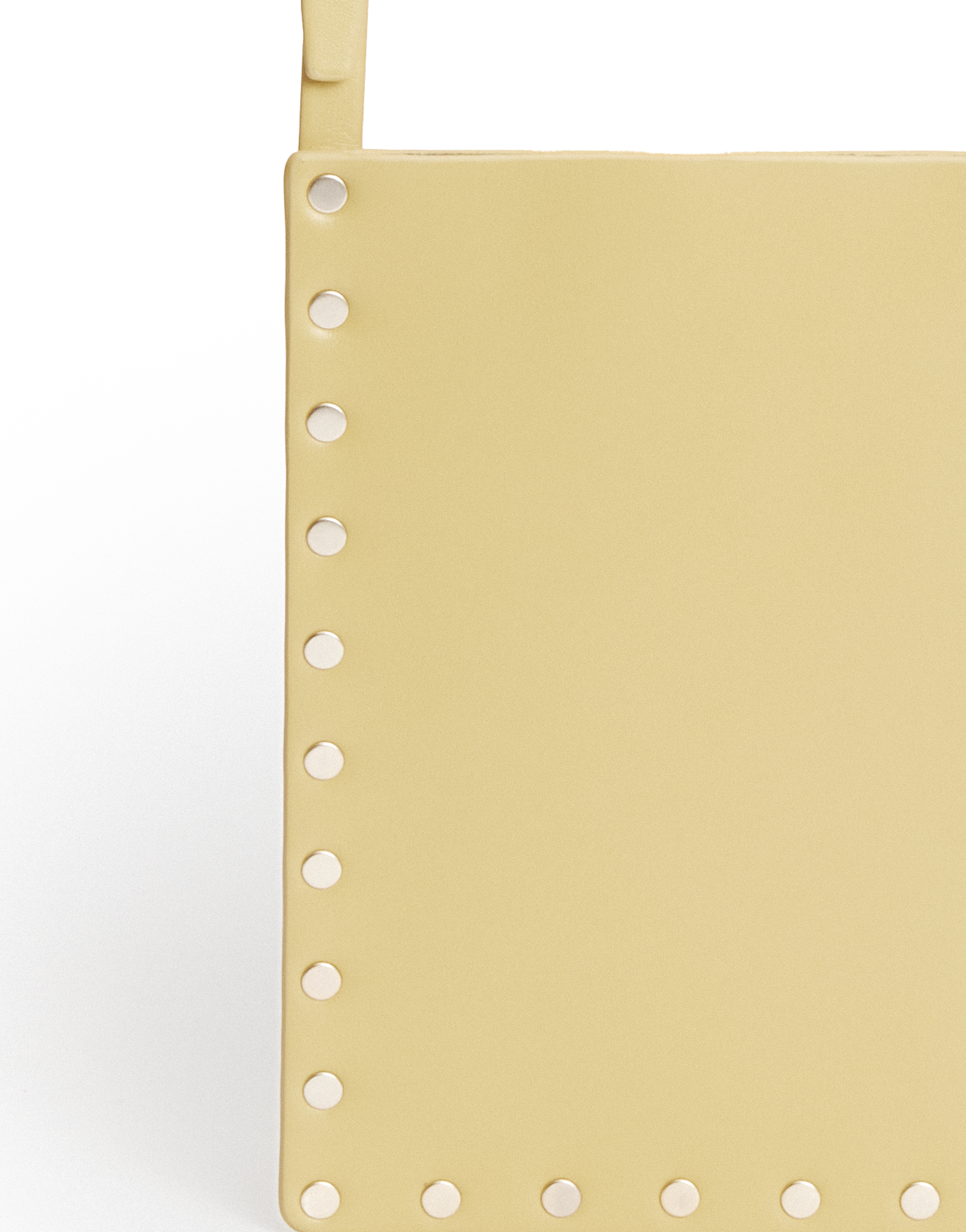 FABIANA FILIPPI LEATHER MOBILE CASE WITH STUDS 