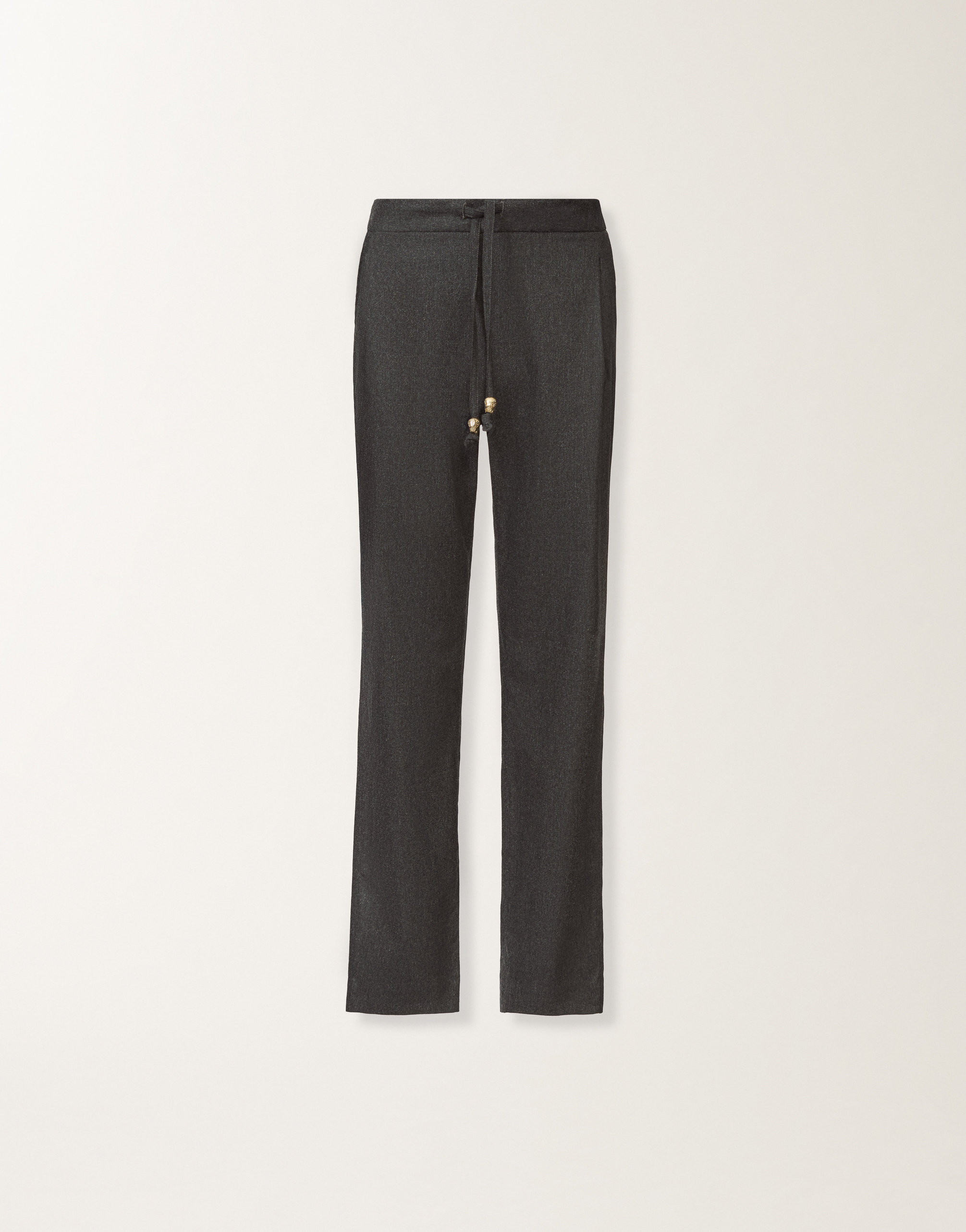 Fabiana Filippi Spello Trousers In Flannel In Gray