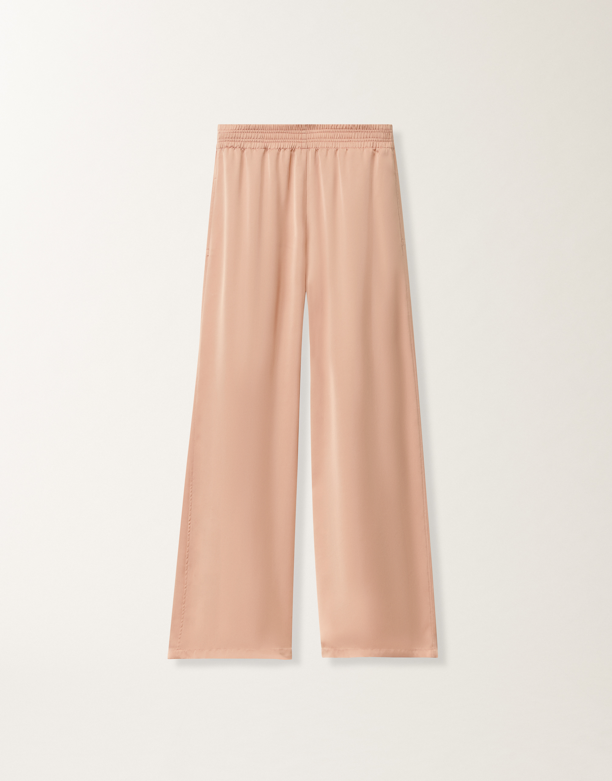 Shop Fabiana Filippi Amelia Fluid Viscose Jogging Trousers In Pink