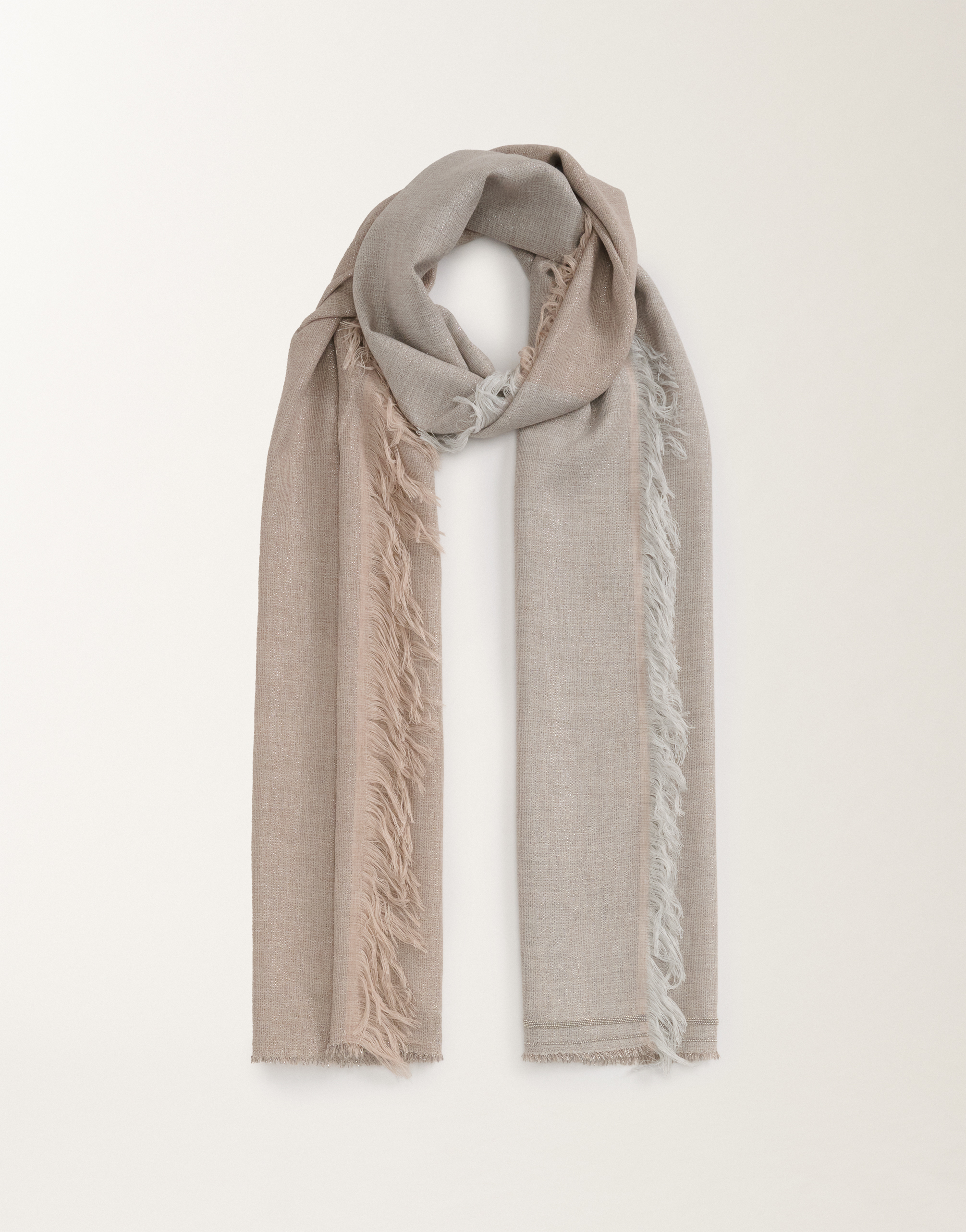 Fabiana Filippi Jacquard Viscose Stole In Onlyonecolor