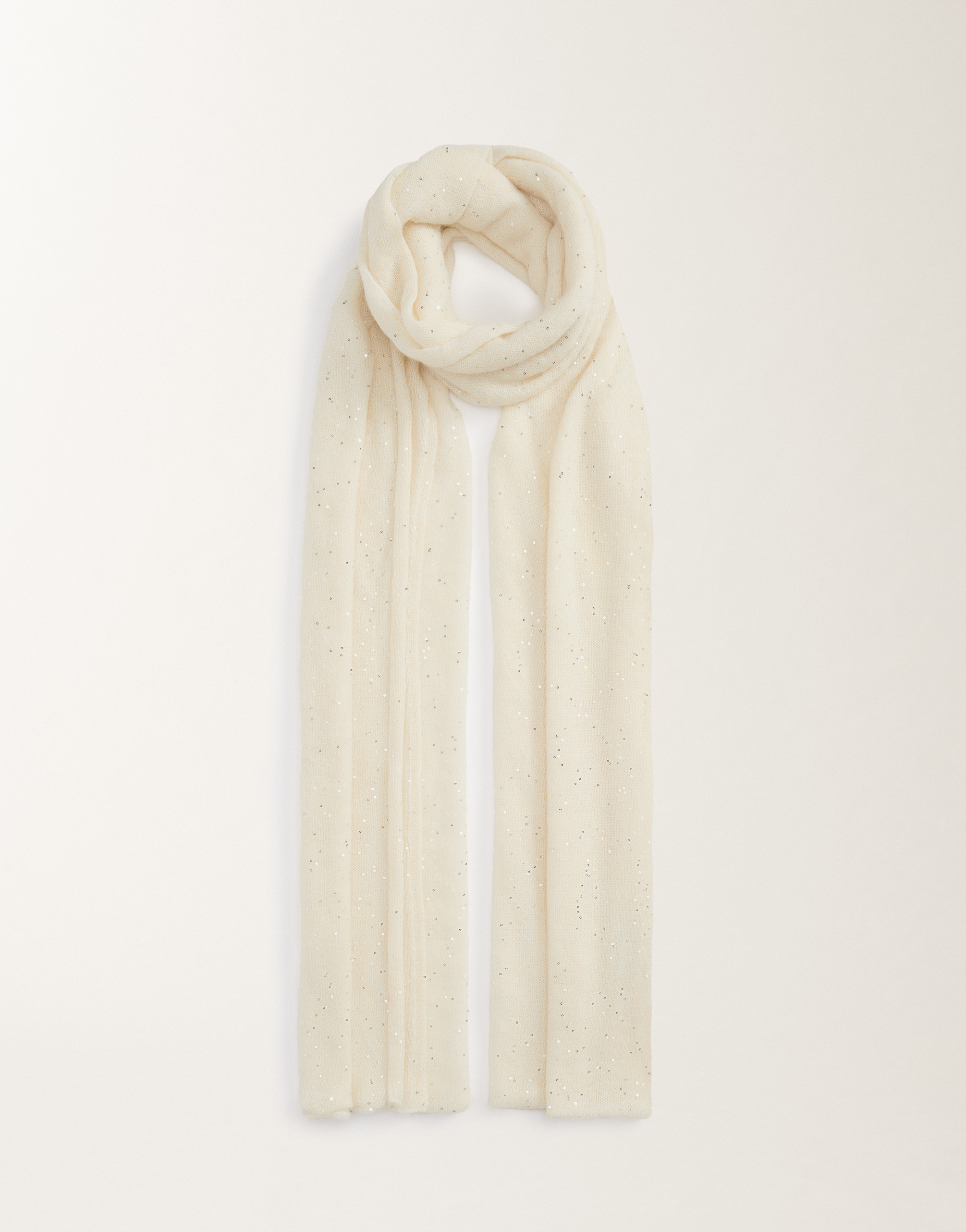 Fabiana Filippi Mohair Stole In White