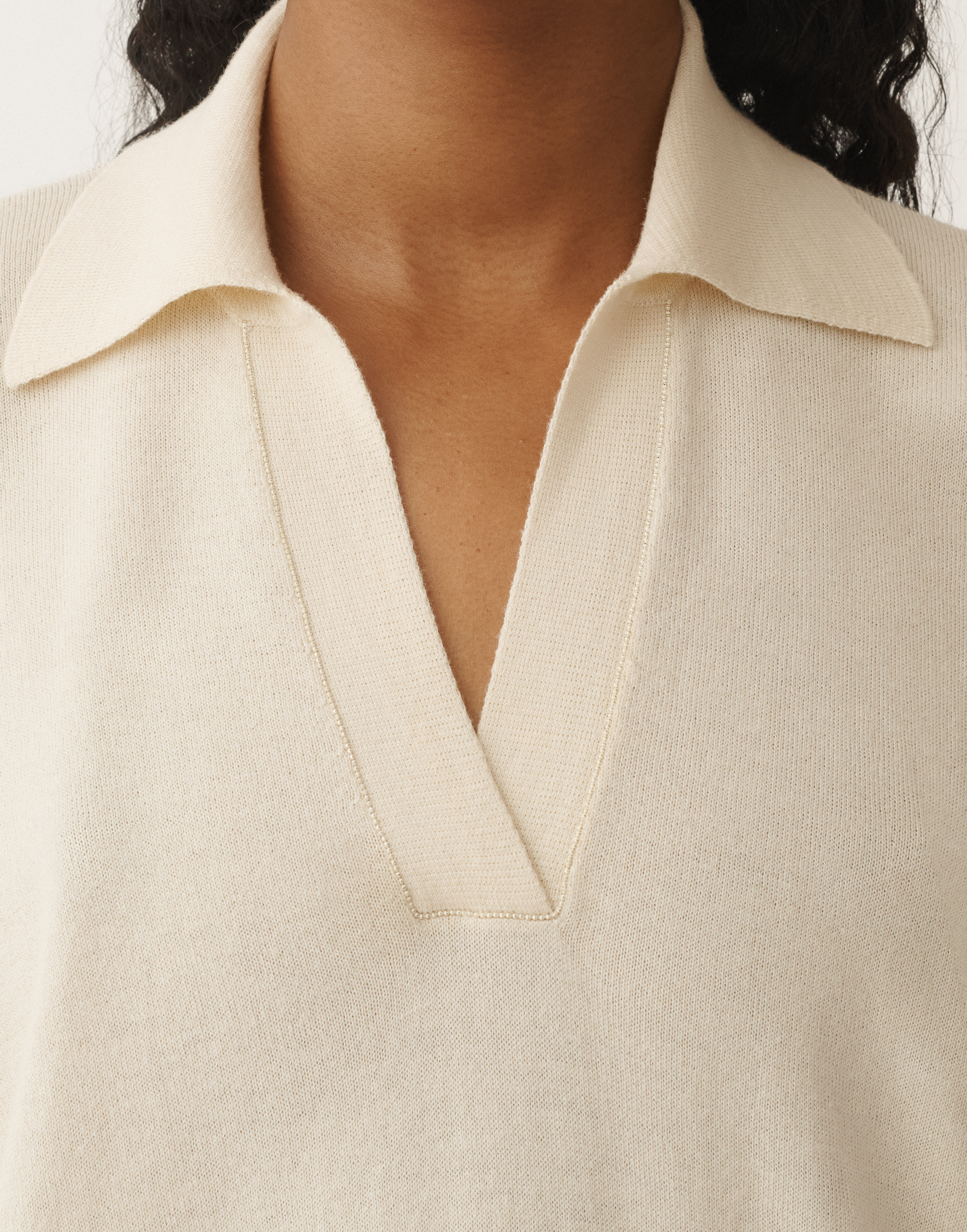 FABIANA FILIPPI WOOL AND COTTON SWEATER 