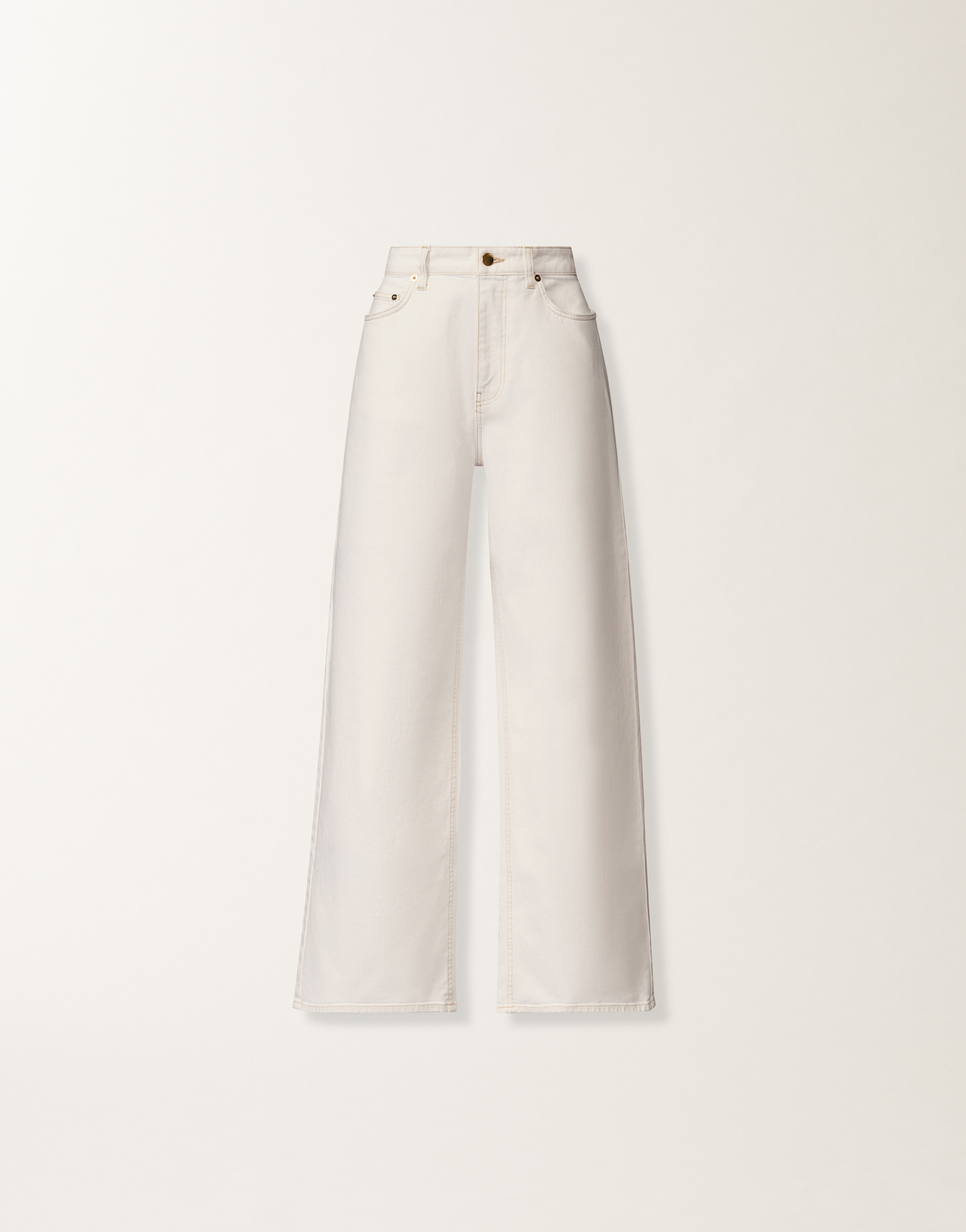 White denim trousers for Women | Fabiana Filippi®