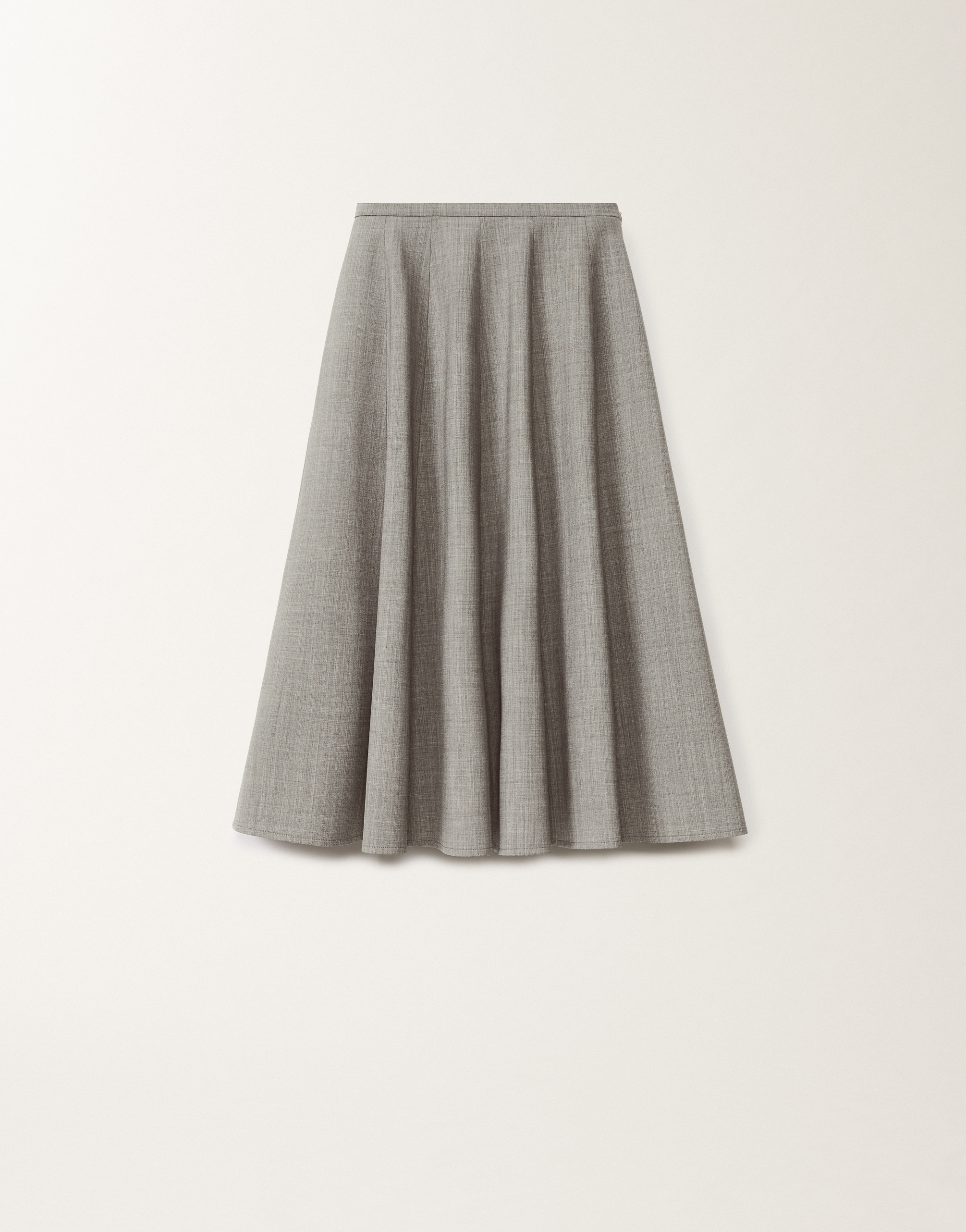 Shop Fabiana Filippi Bistretch Wool Circle Skirt