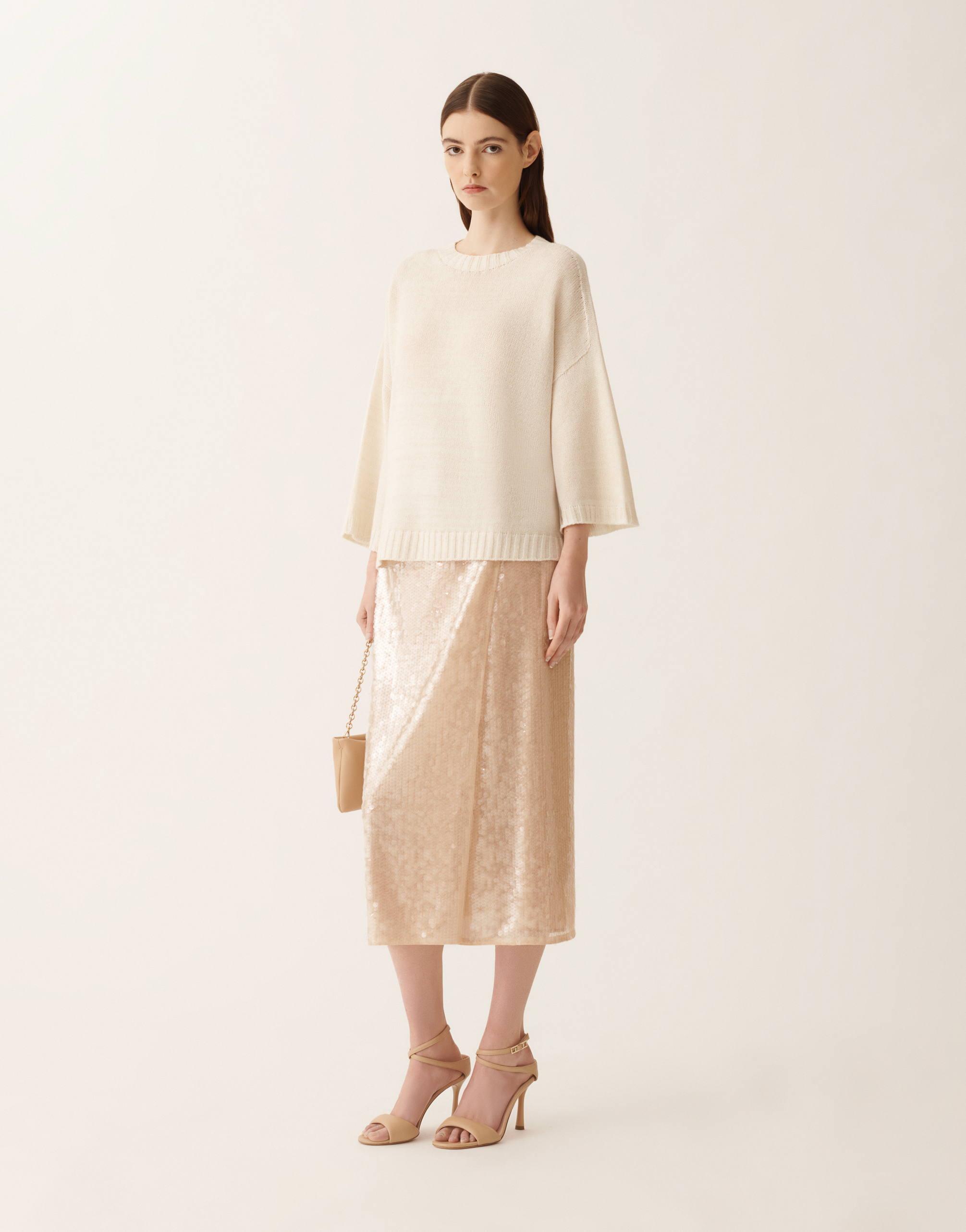Fabiana Filippi - Woman Knitwear Raffia Xs In Neutral