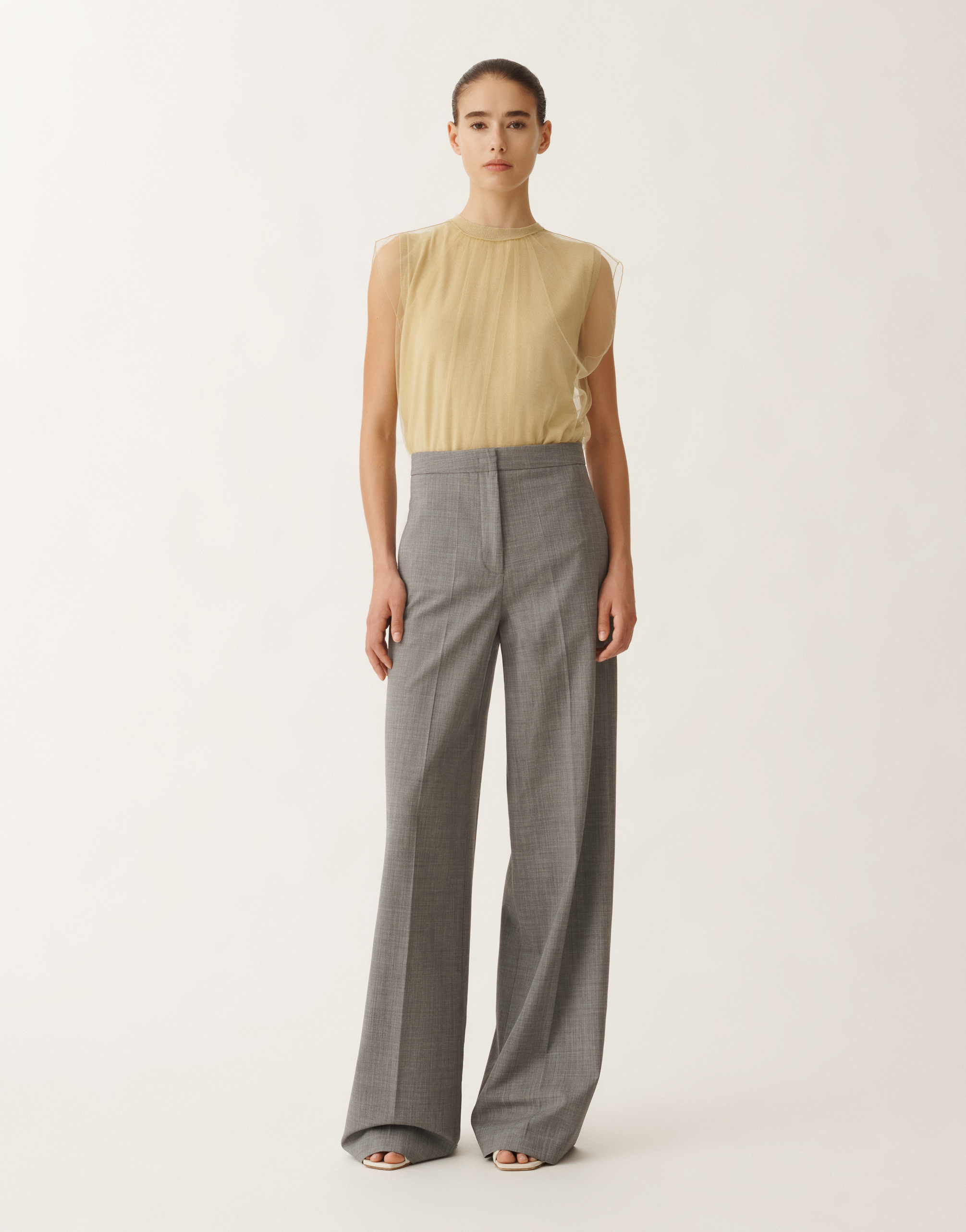 FABIANA FILIPPI FABIANA FILIPPI  - WOMAN PANTS GREY IT 44