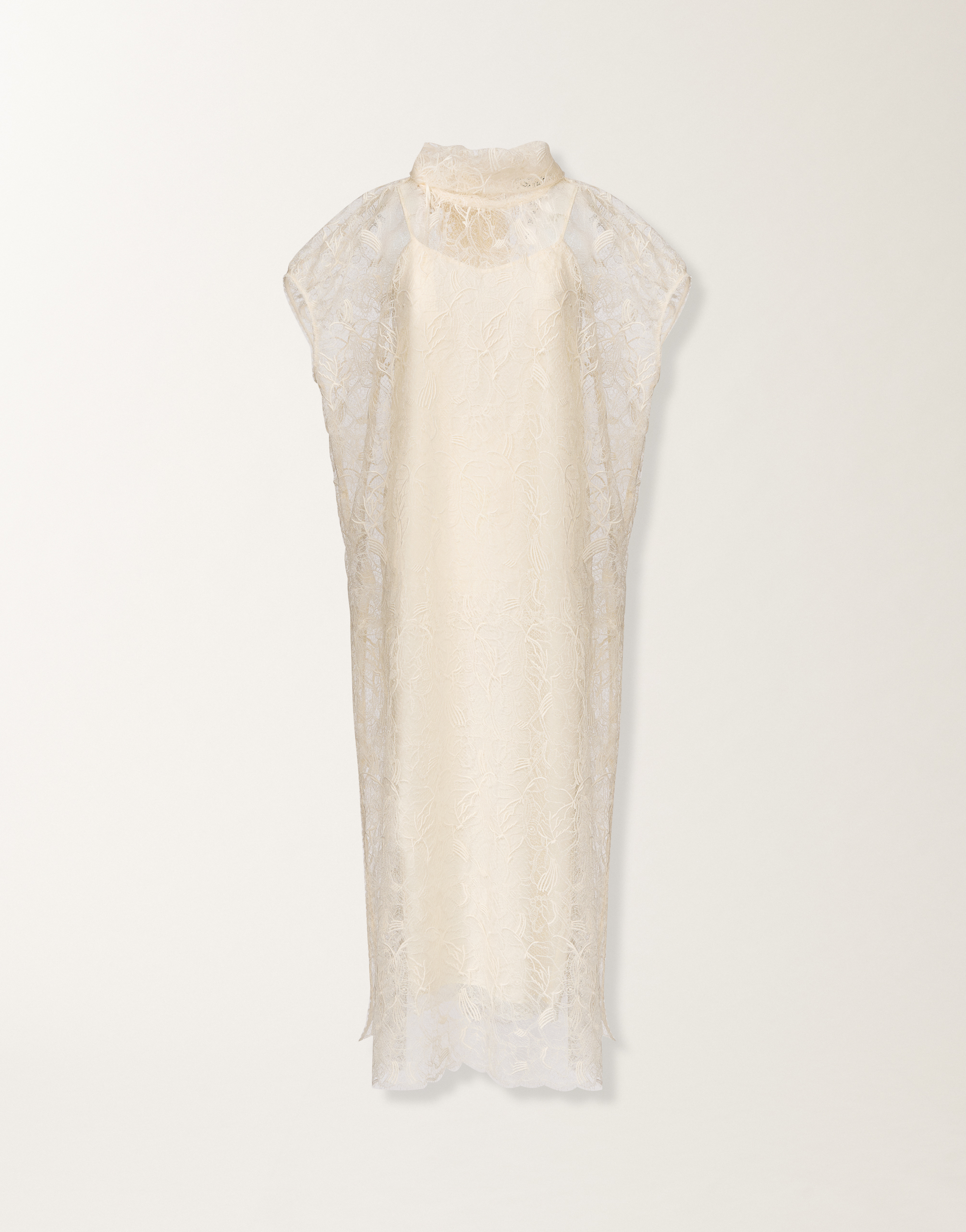 Lace dress, butter for Women | Fabiana Filippi®