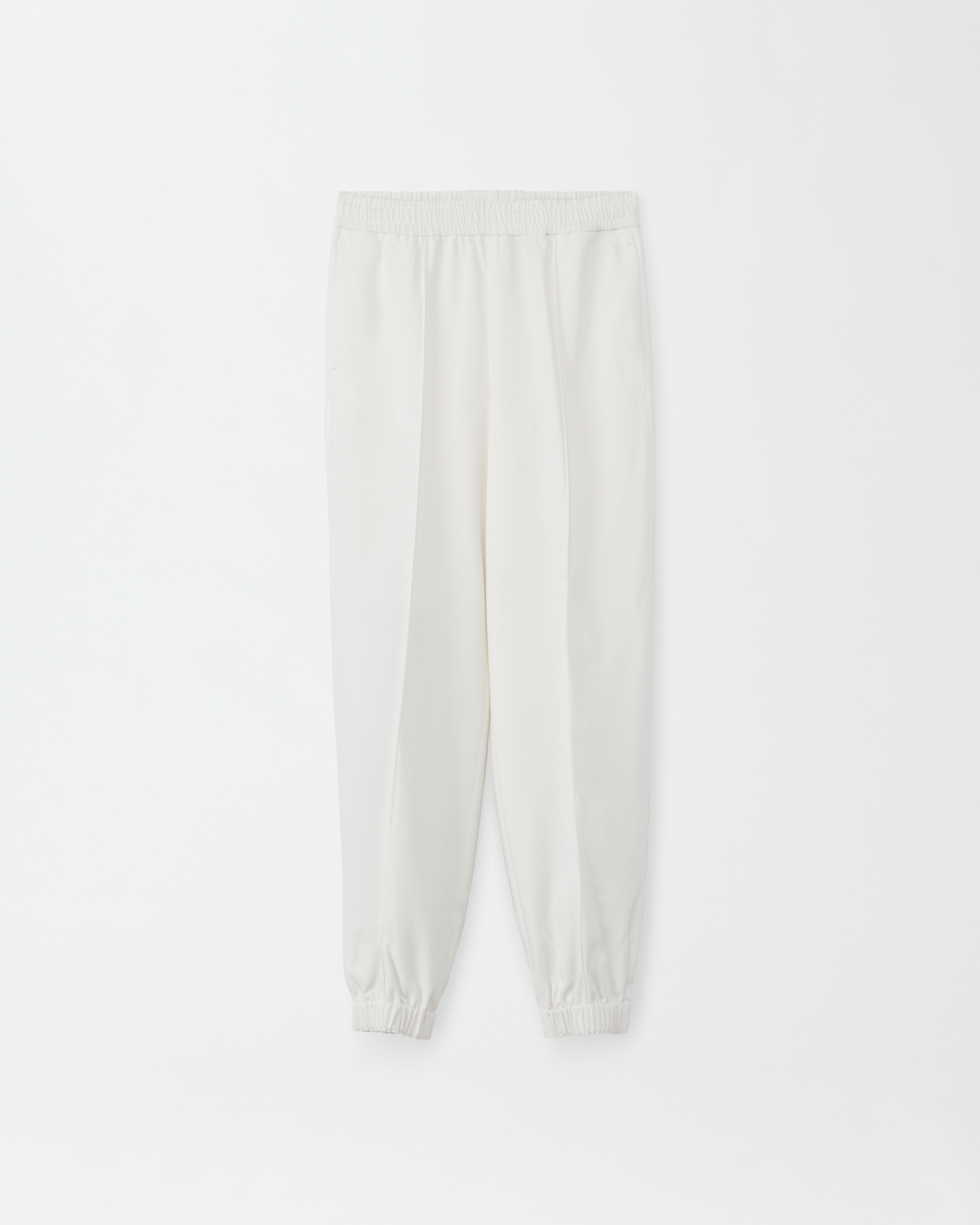 Shop Fabiana Filippi Cady Jogging Trousers In White