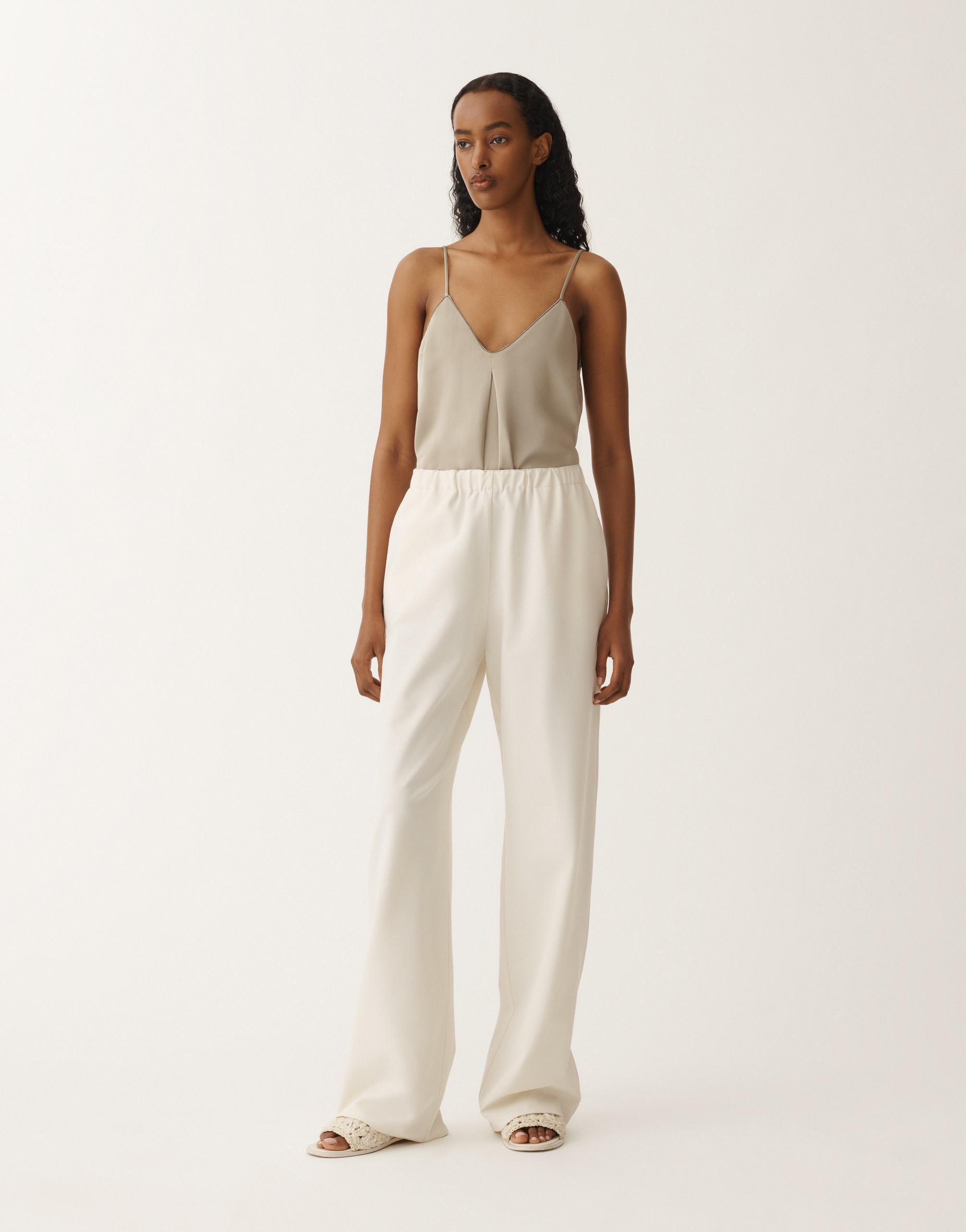 FABIANA FILIPPI TREVI TECHNO TAILORING TROUSERS