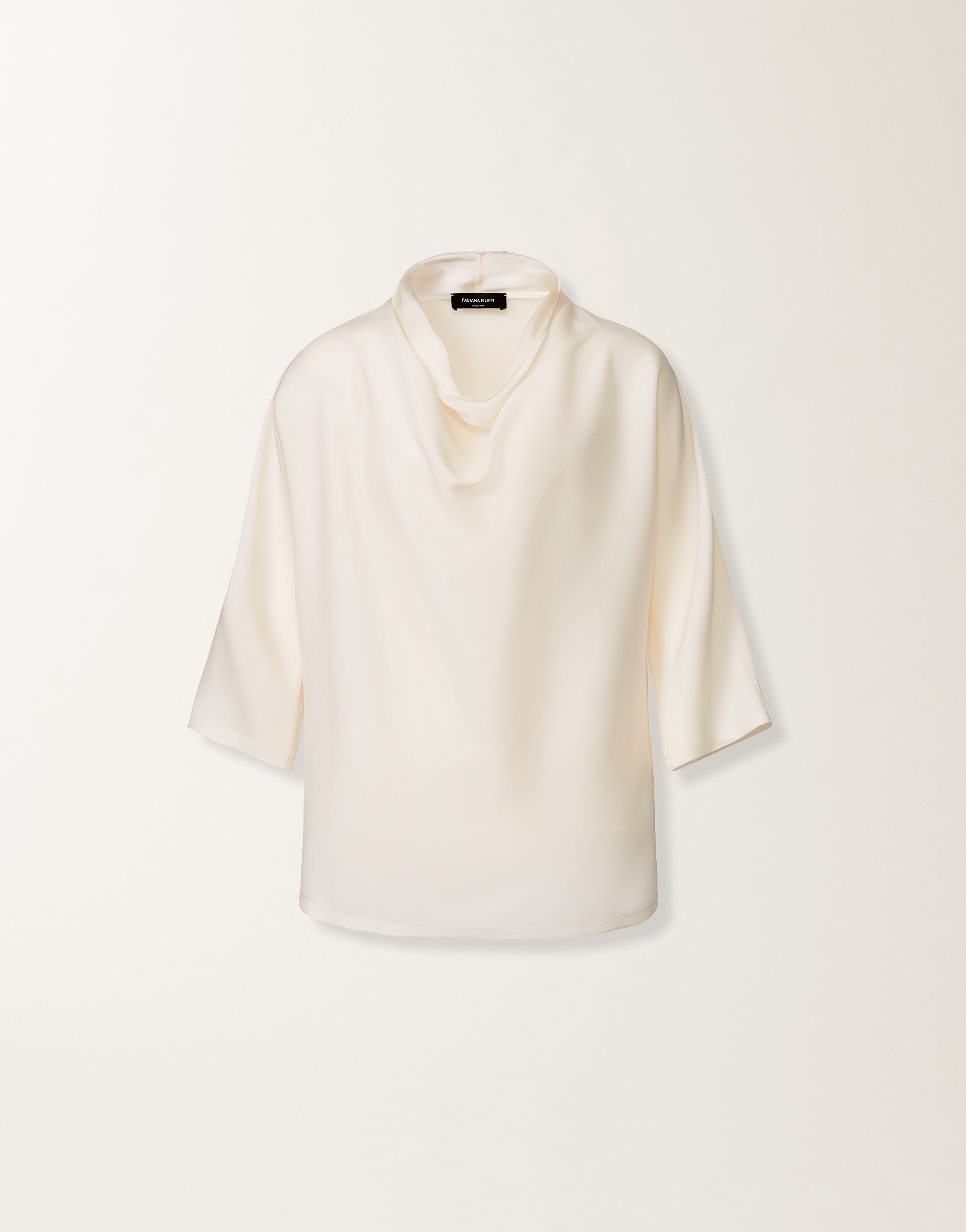 FABIANA FILIPPI 半袖Tシャツ 42 ホワイト FABIANA FILIPPI 半袖Tシャツ 42 ホワイト Jersey T-shirt