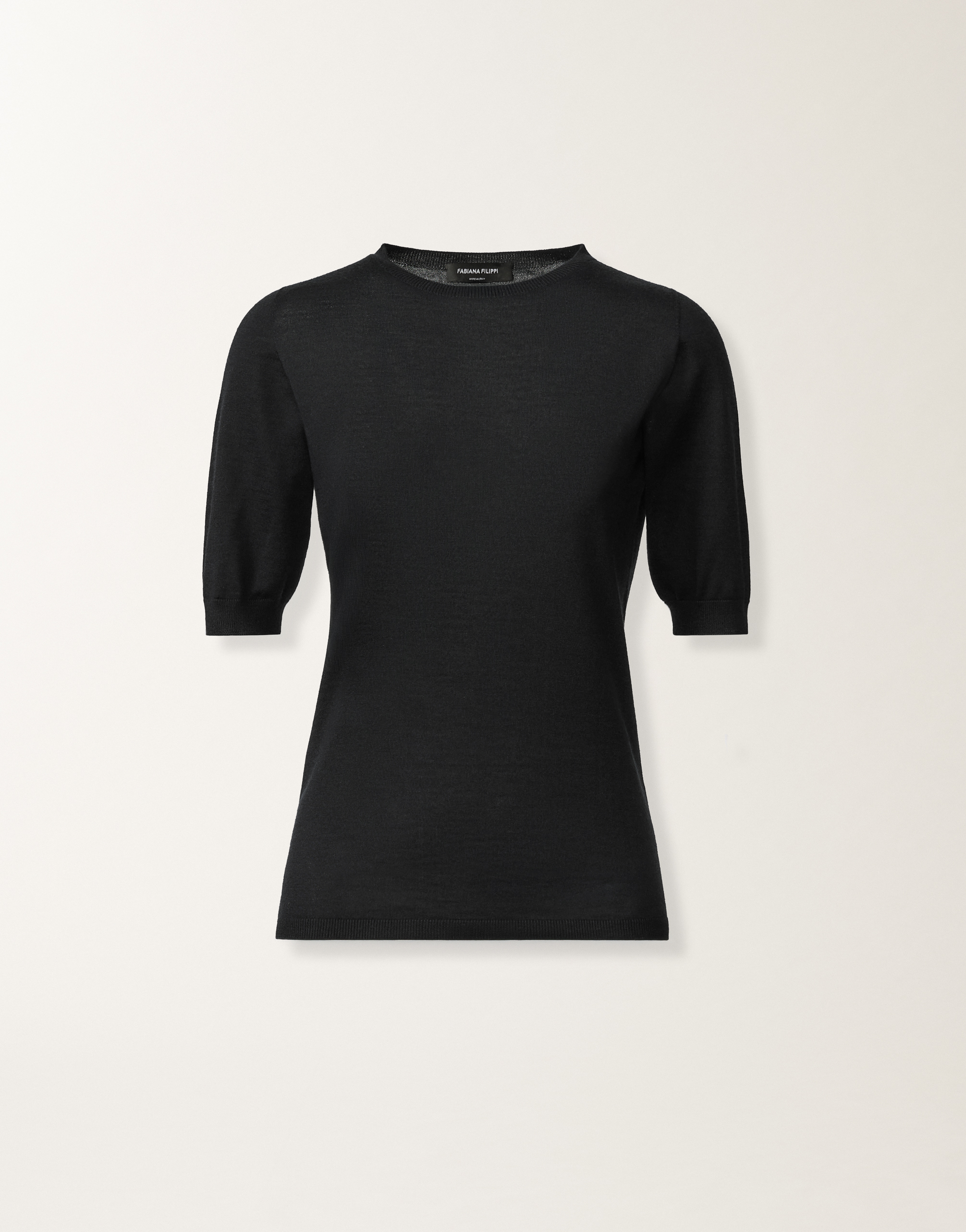 レディースCashmere and silk sweater, midnight blue ニットウェア