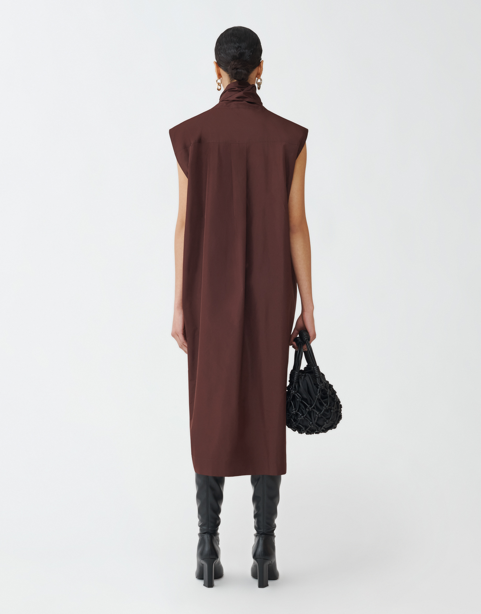 FABIANA FILIPPI SILK TAFFETA DRESS
