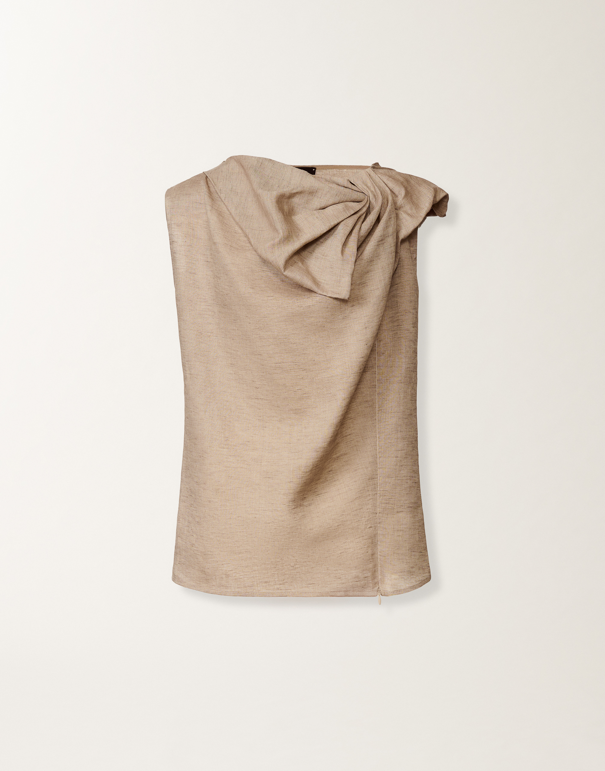 レディーストープ色のリネントップ Tシャツ&トップス | Fabiana