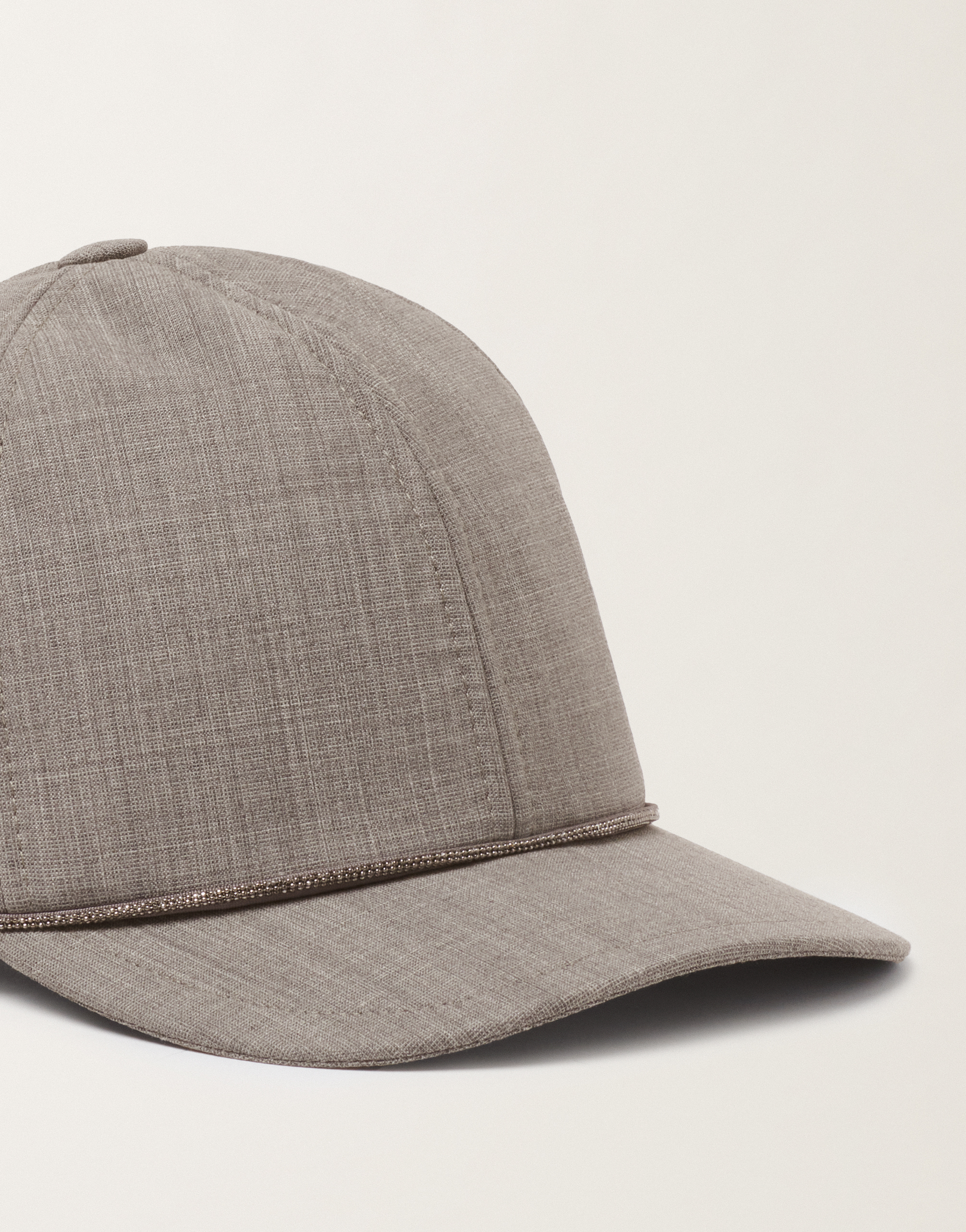 Fabiana Filippi Baseball Cap In Cool Bistretch Wool