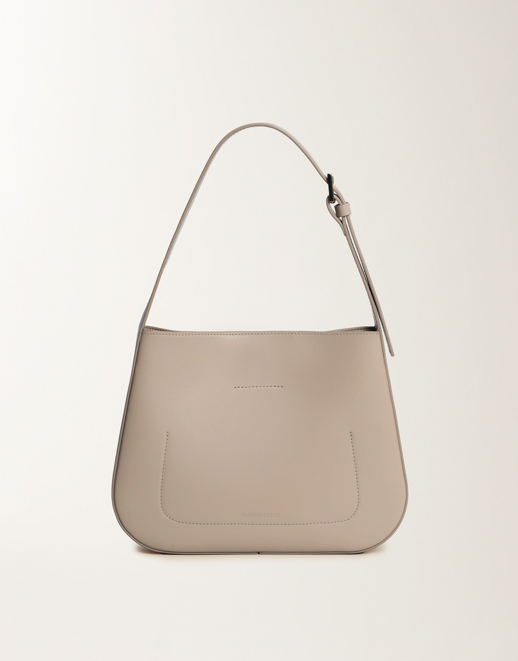Fabiana Filippi Eclissi Small Calfskin Hobo Bag