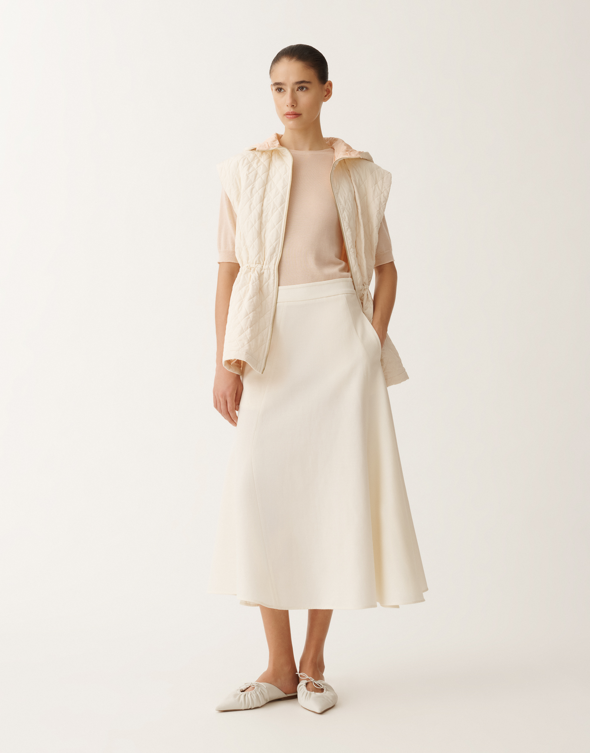 Fabiana Filippi Cashmere And Silk Sweater In Pink