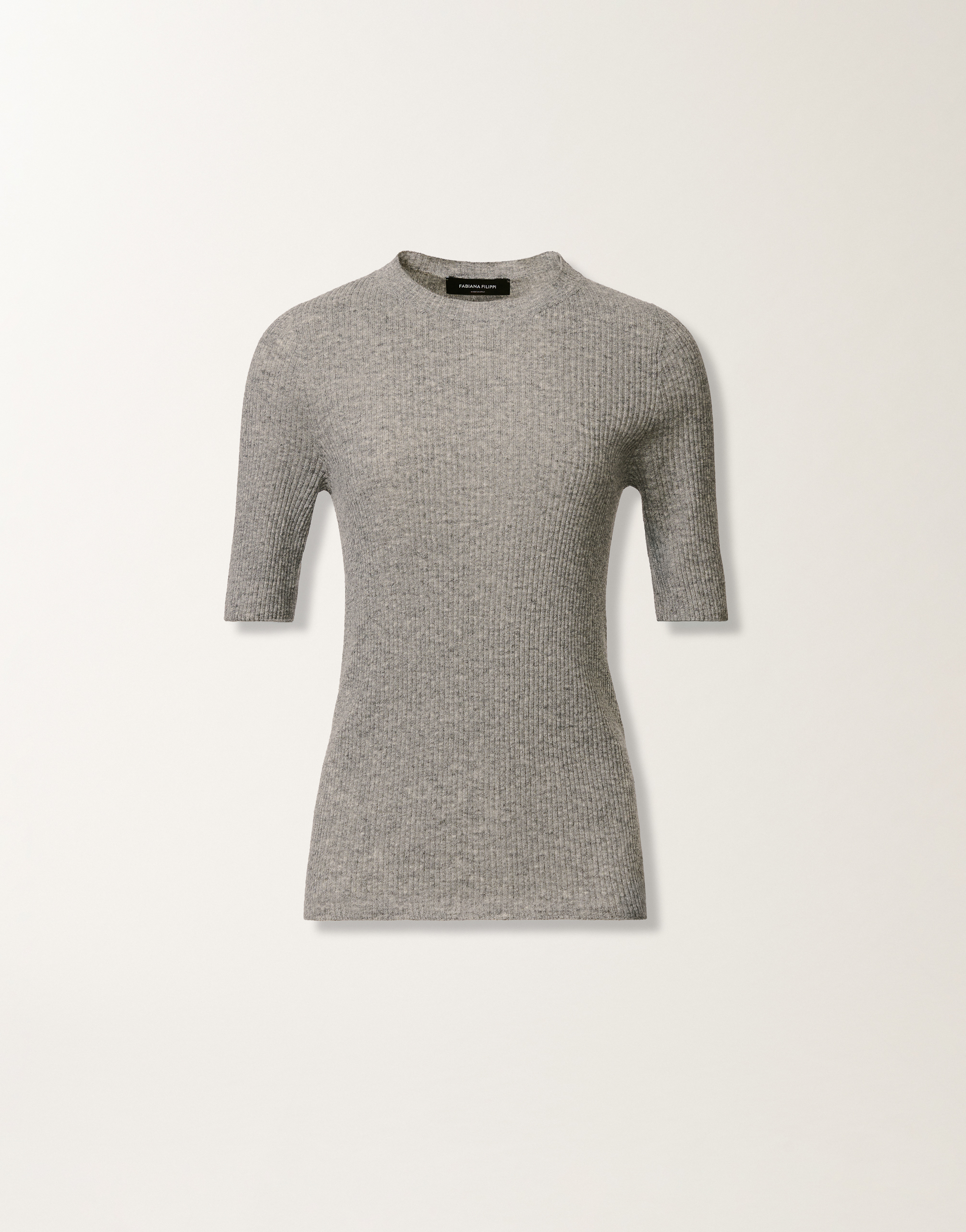 Platinum sweater, rock grey for Women | Fabiana Filippi®