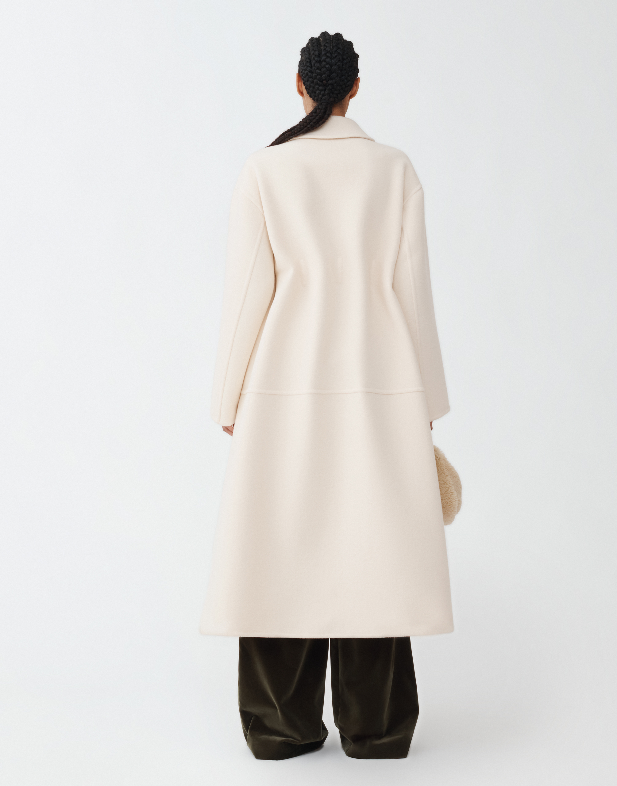 FABIANA FILIPPI BOILED WOOL COAT 