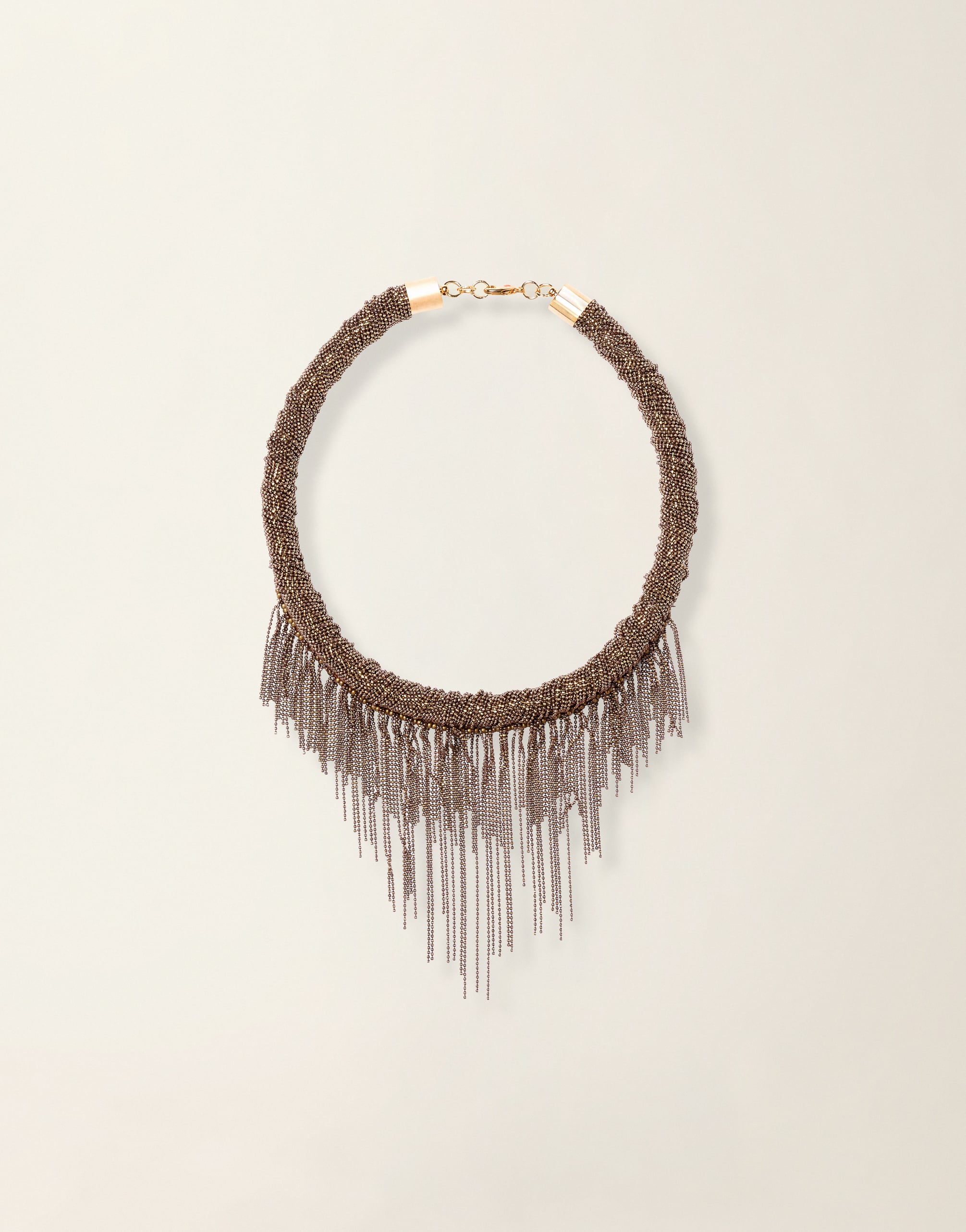 レディースFilo diamante choker necklace, brown ジュエリー