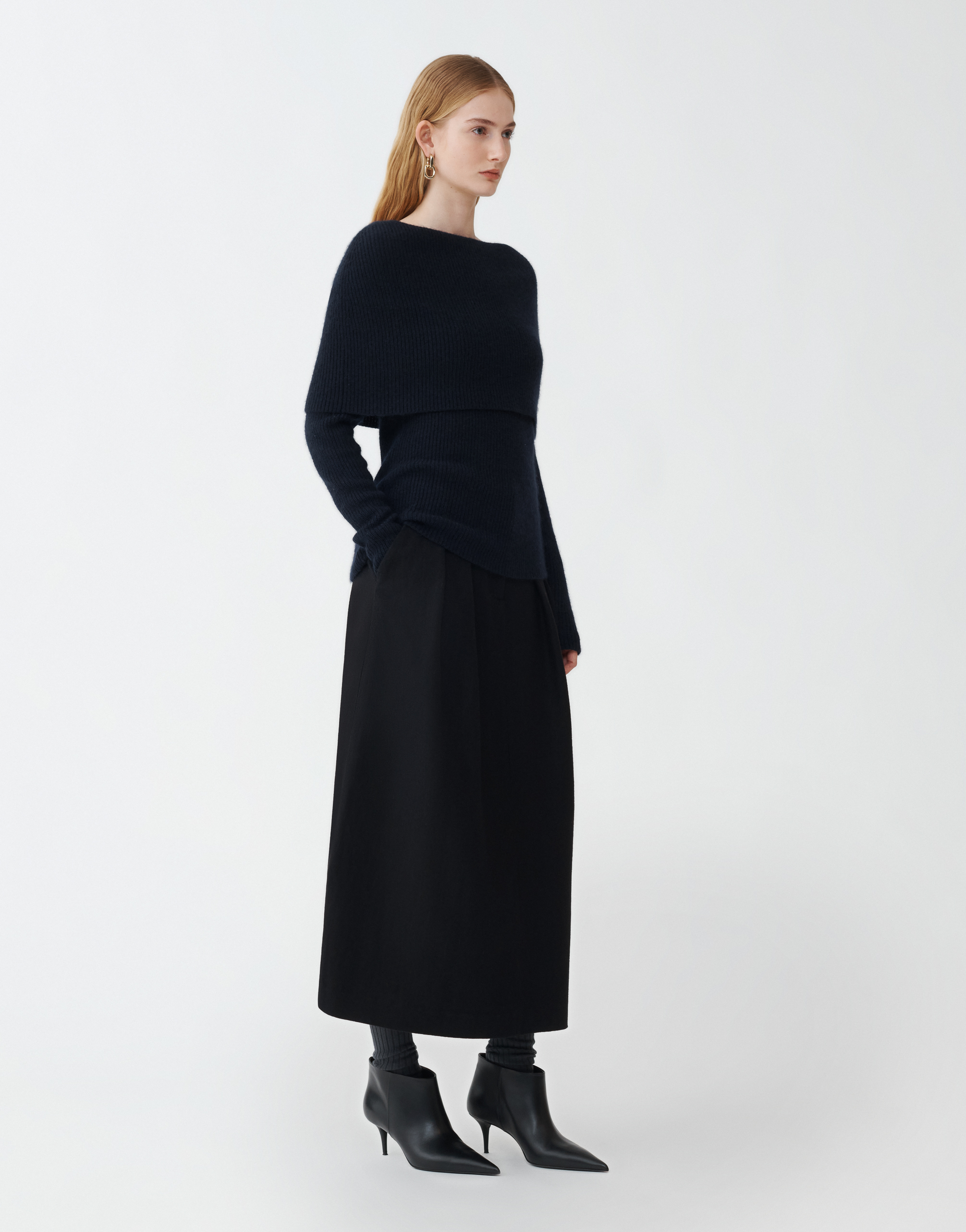 FABIANA FILIPPI PLATINUM AND MOHAIR SWEATER