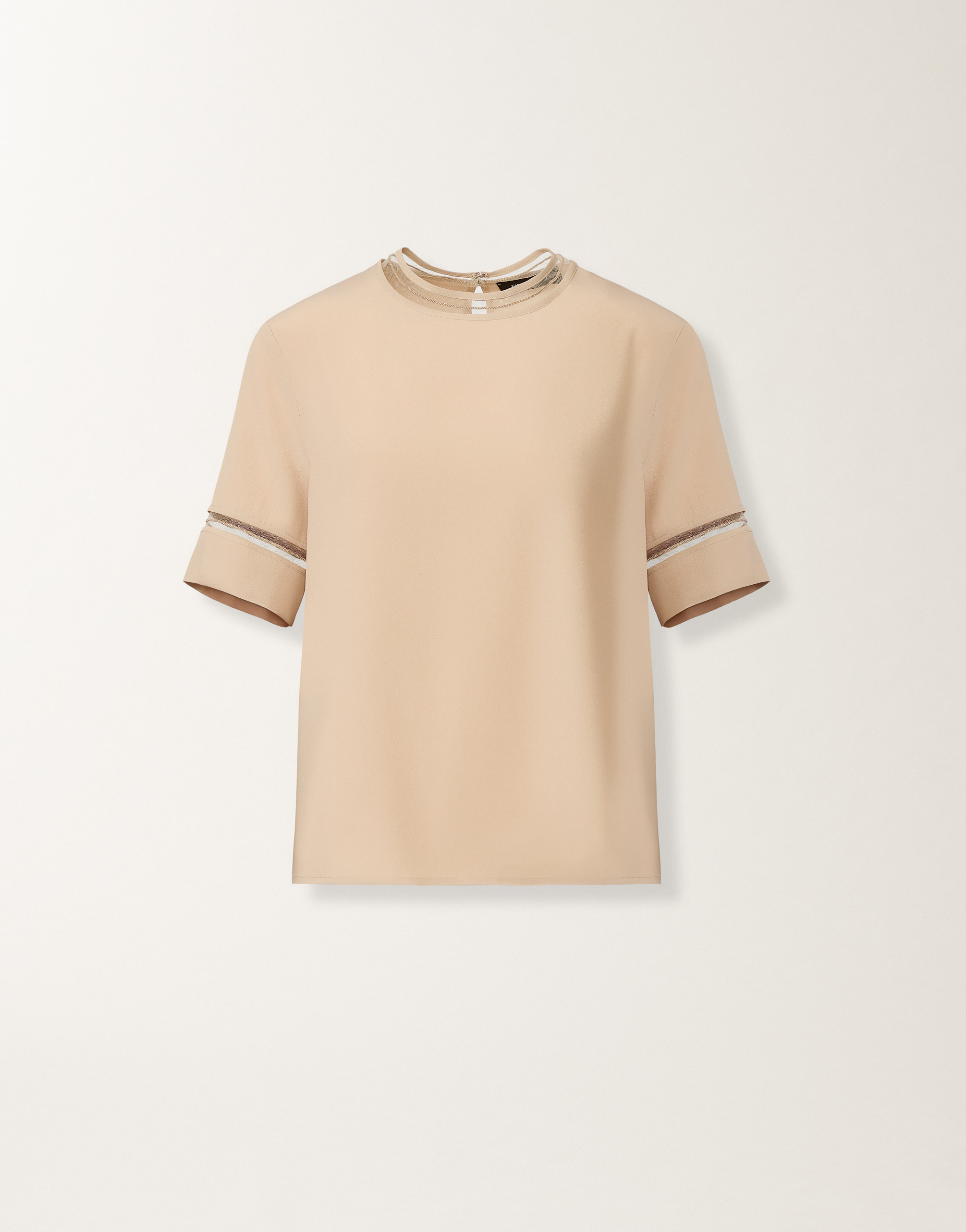 レディースCrepe de chine top, maple Tシャツ&トップス | Fabiana