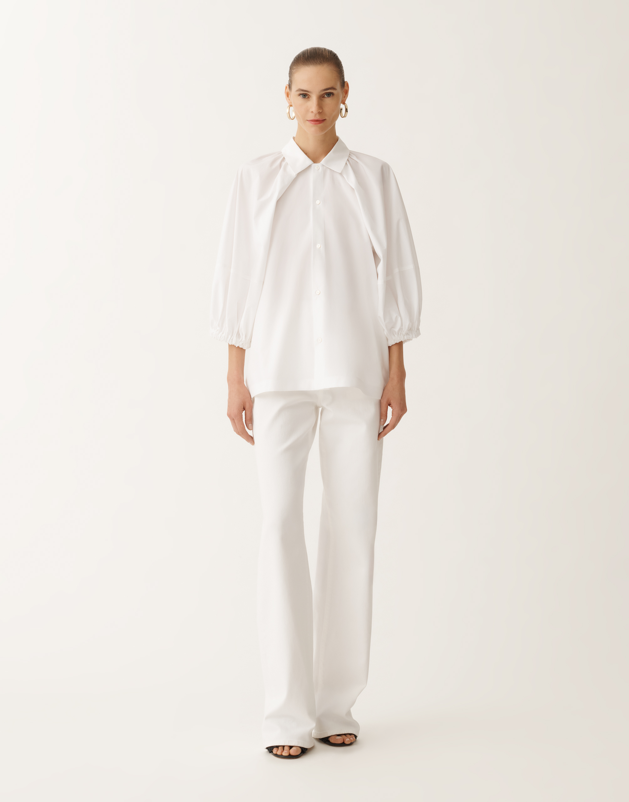 Fabiana Filippi Poplin Shirt In White