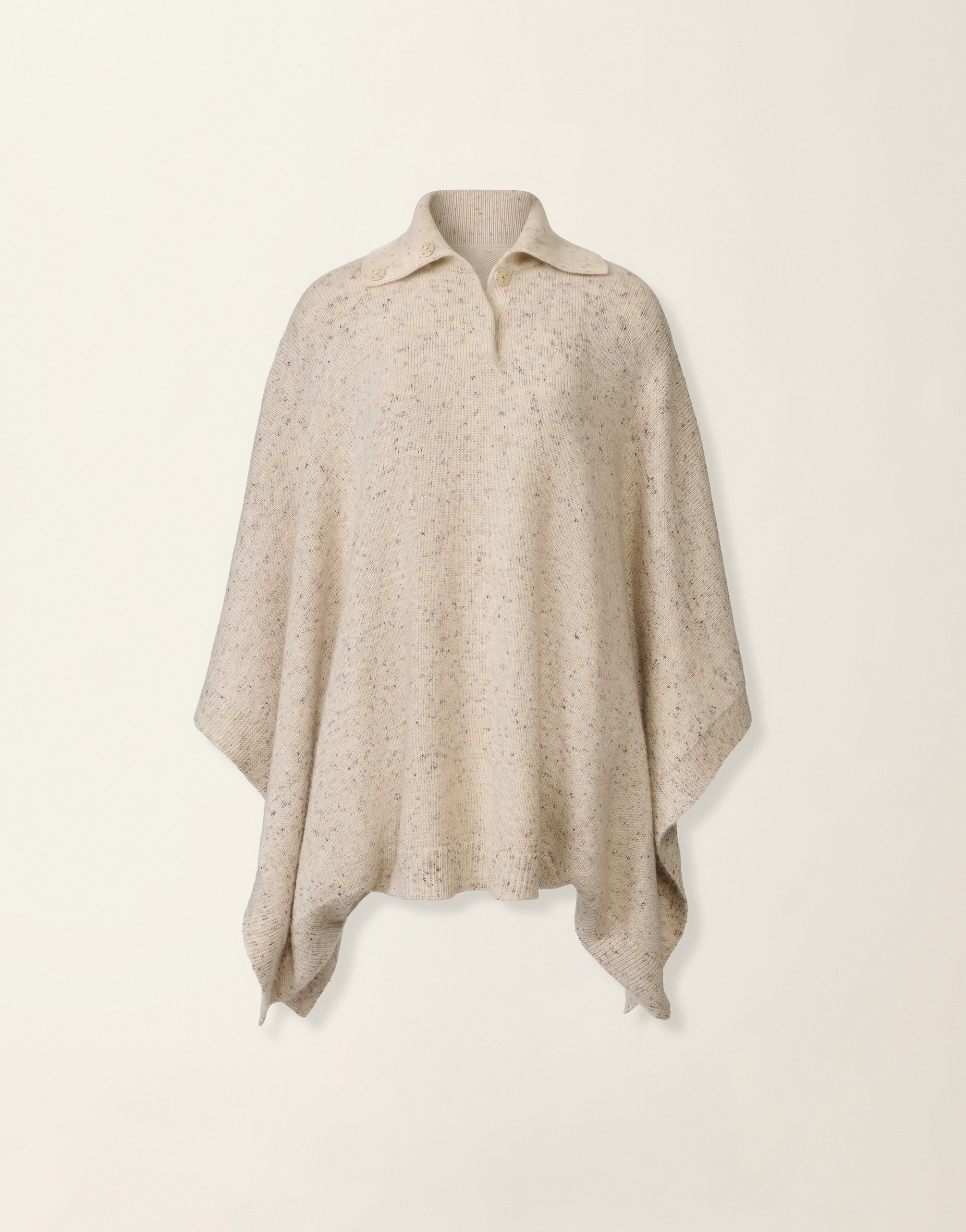 レディースDonegal yarn cape with lurex, cachà スカーフ&ショール