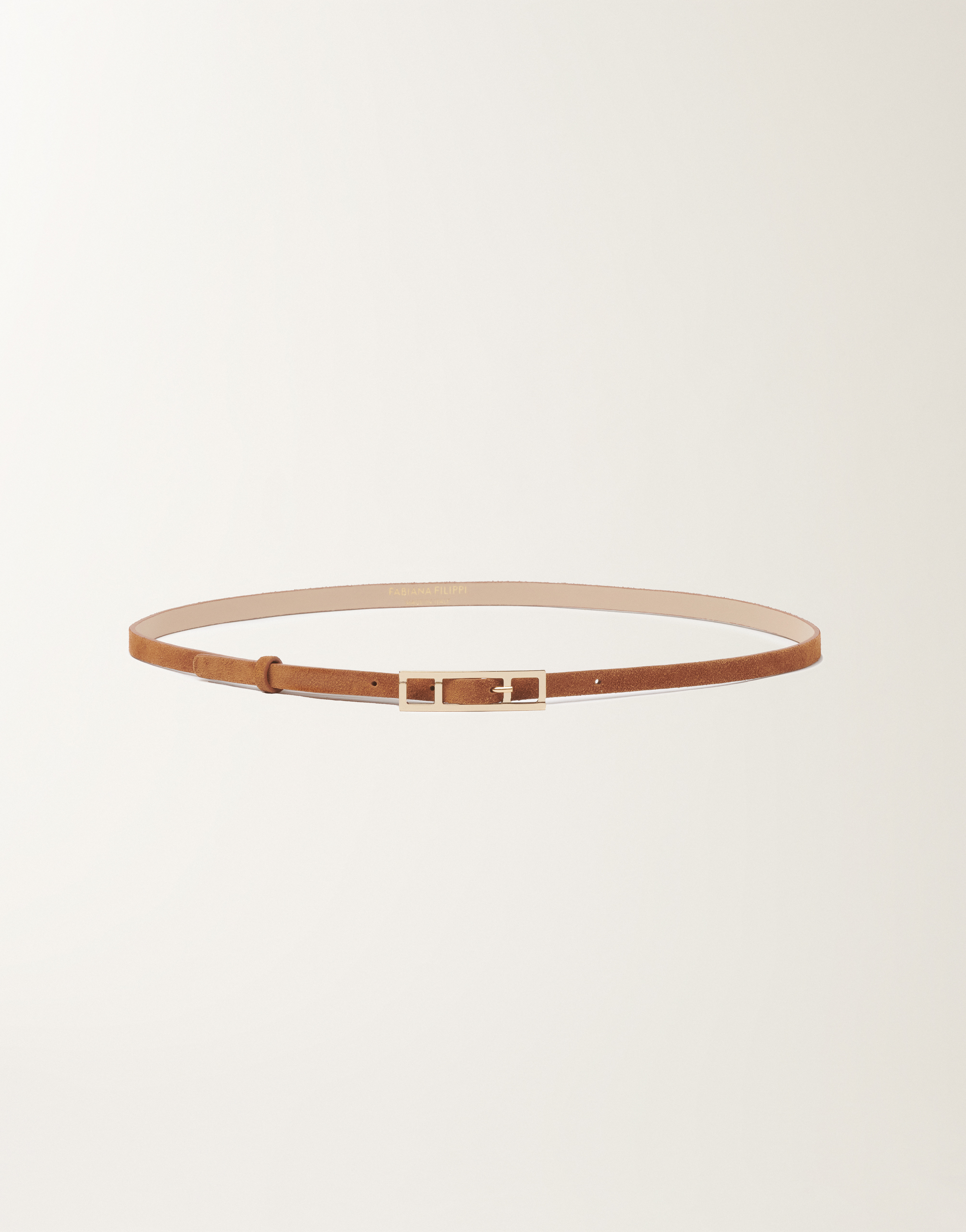 Fabiana Filippi Suede Belt In Brown
