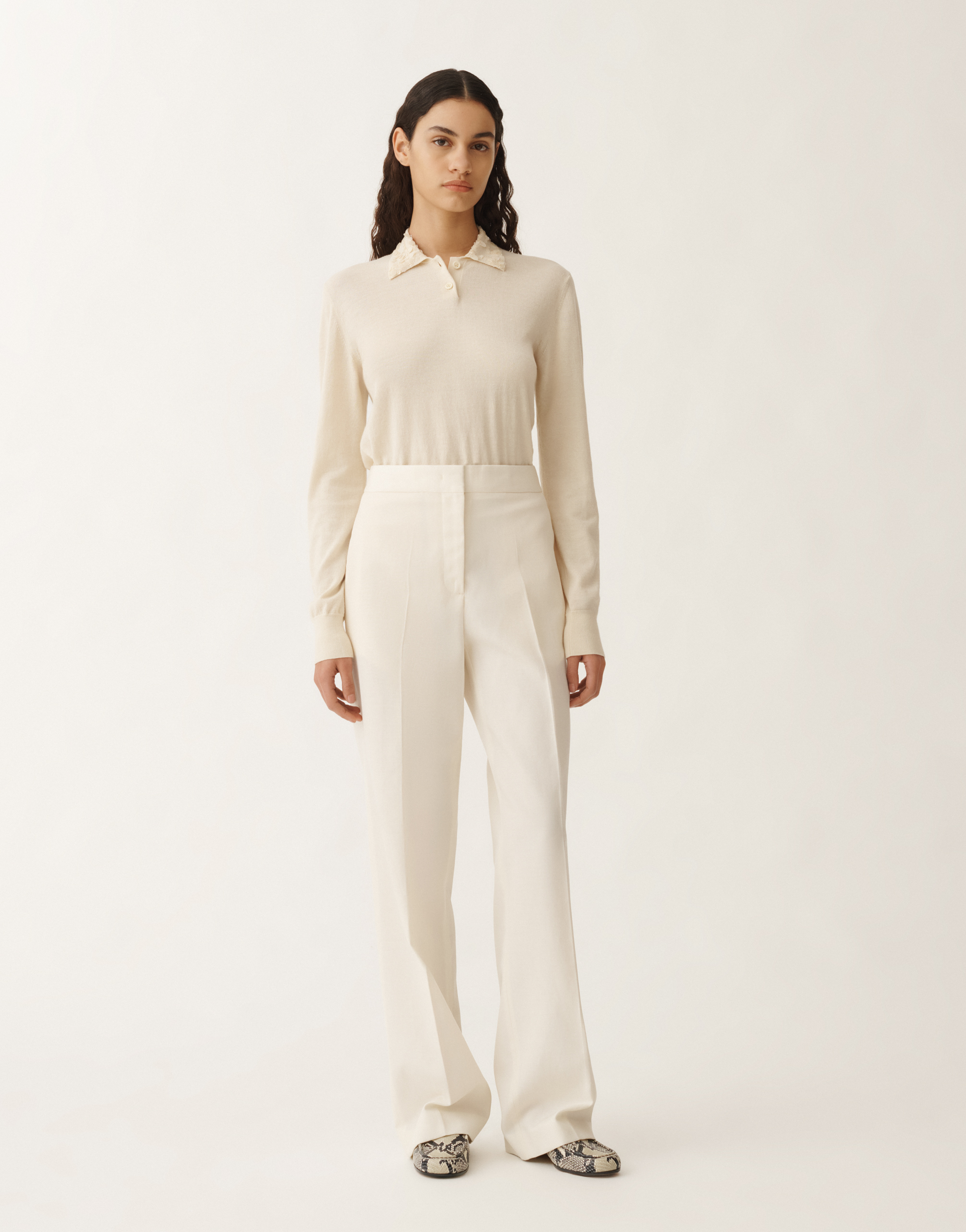FABIANA FILIPPI FABIANA FILIPPI  - WOMAN PANTS WHITE IT 42