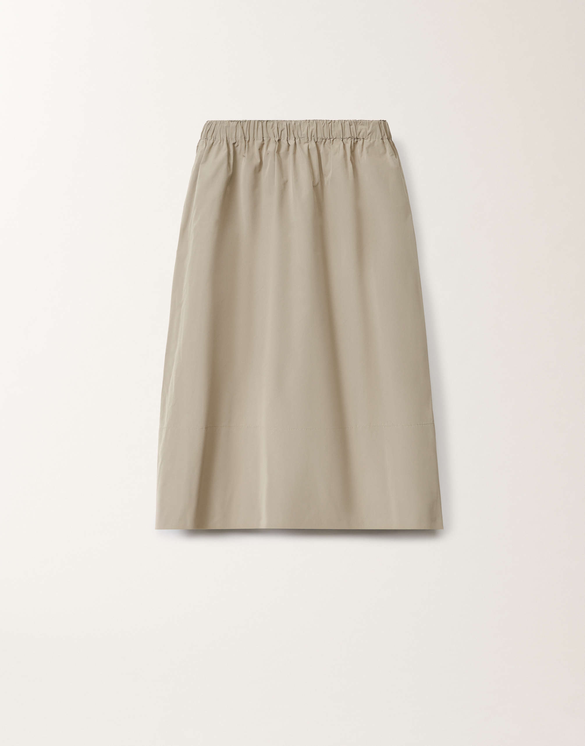 Micro faille skirt, clay for Women | Fabiana Filippi®