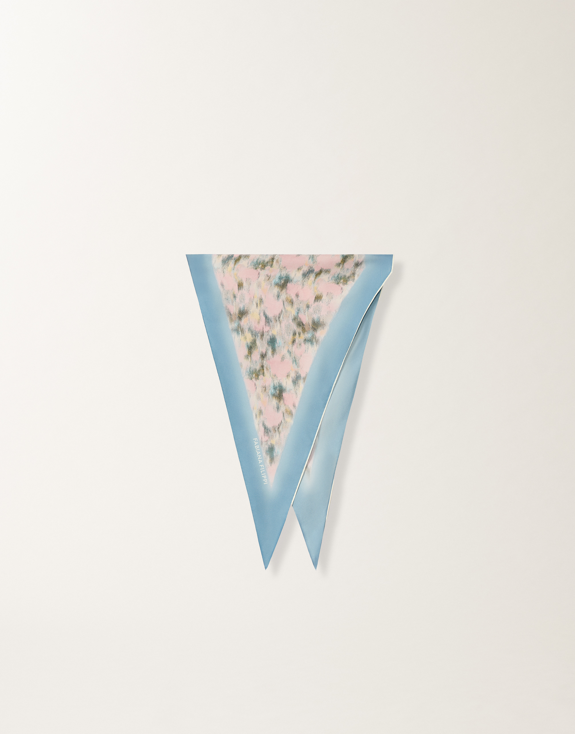 レディースプリントシルクロザンジュ、シネプリント スカーフ&ショール