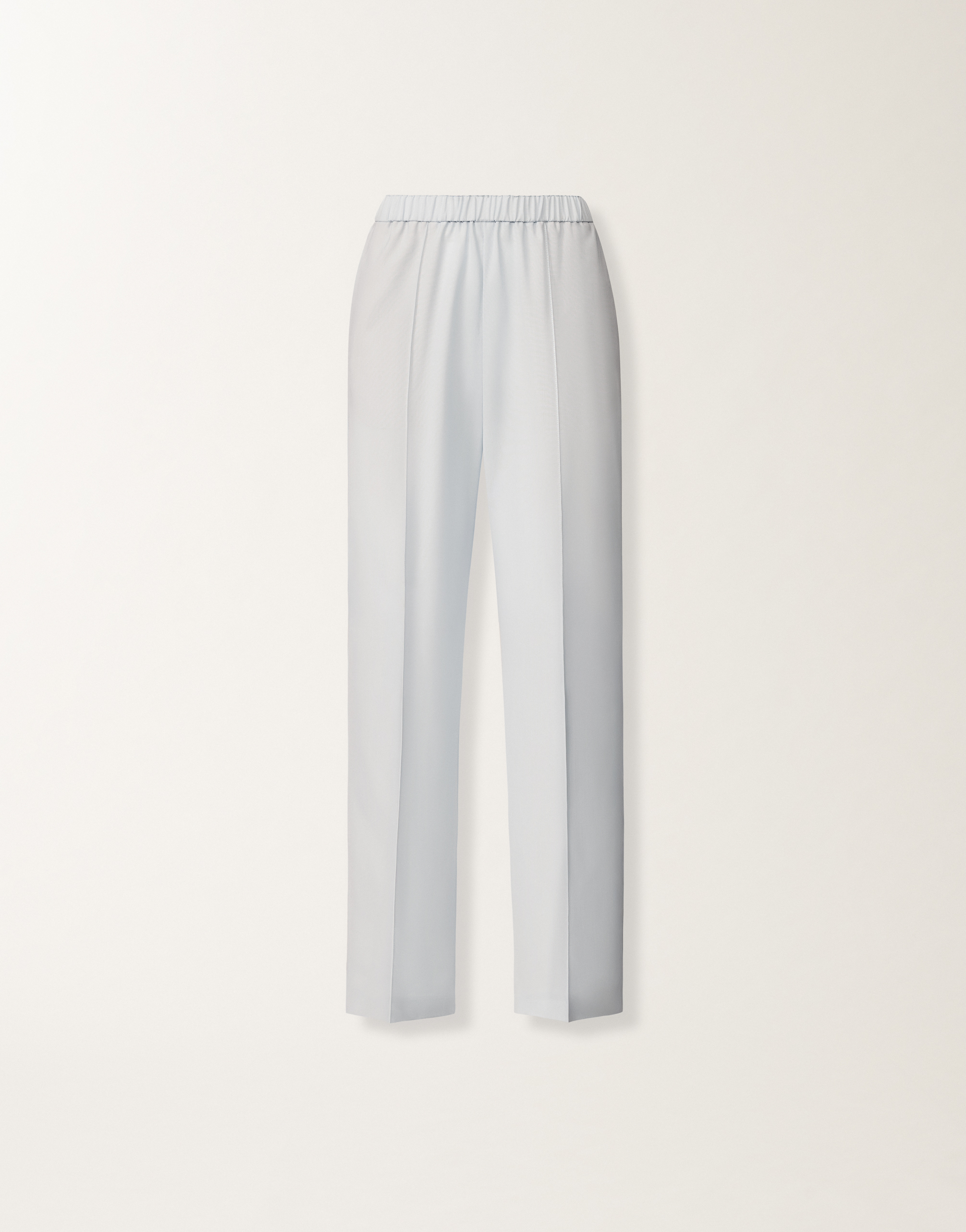 Fabiana Filippi Gubbio Jogging Pants In Lightweight Bi-stretch Wool In Blue