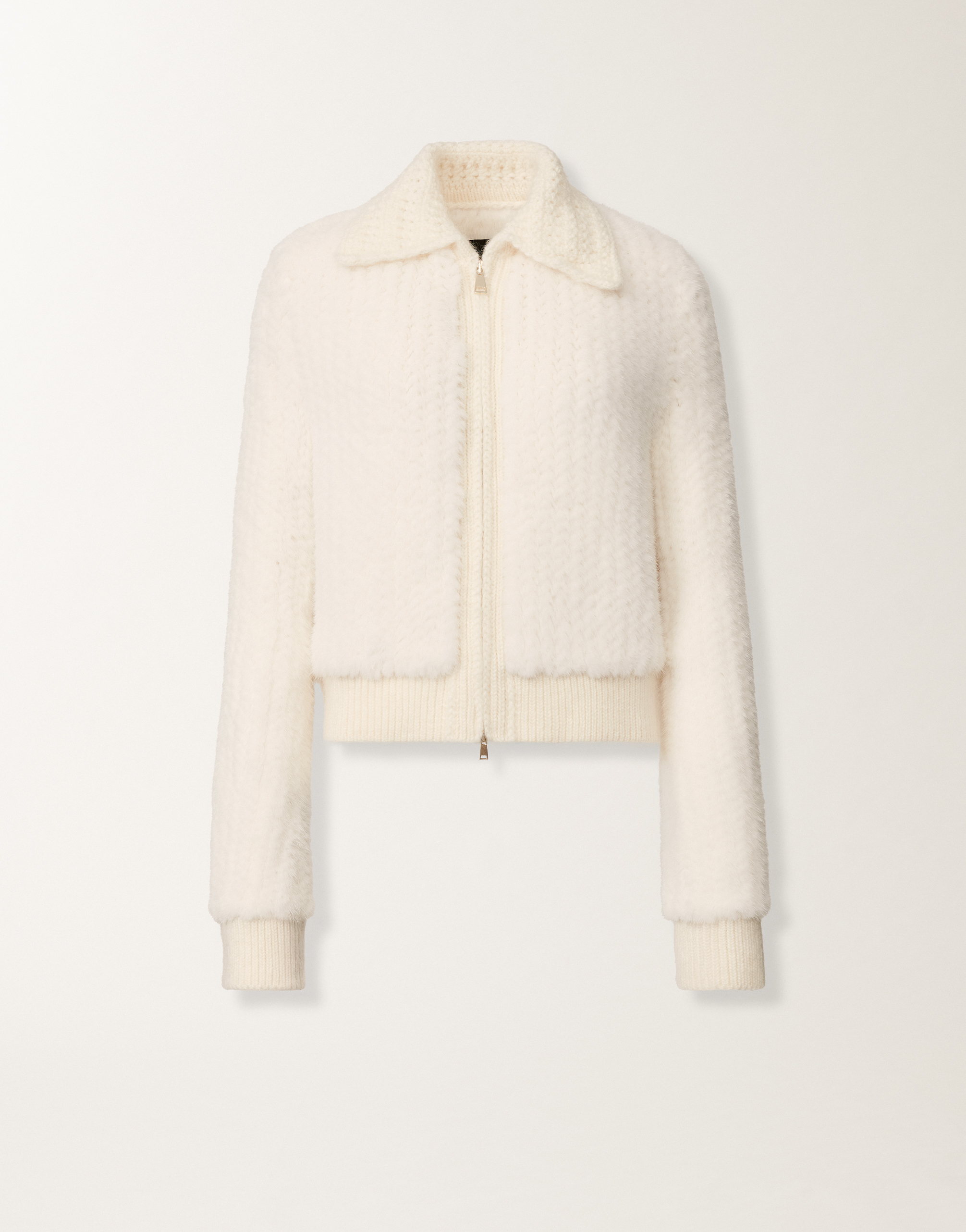 Fabiana Filippi - Woman Leather & Fur White It 42 In White