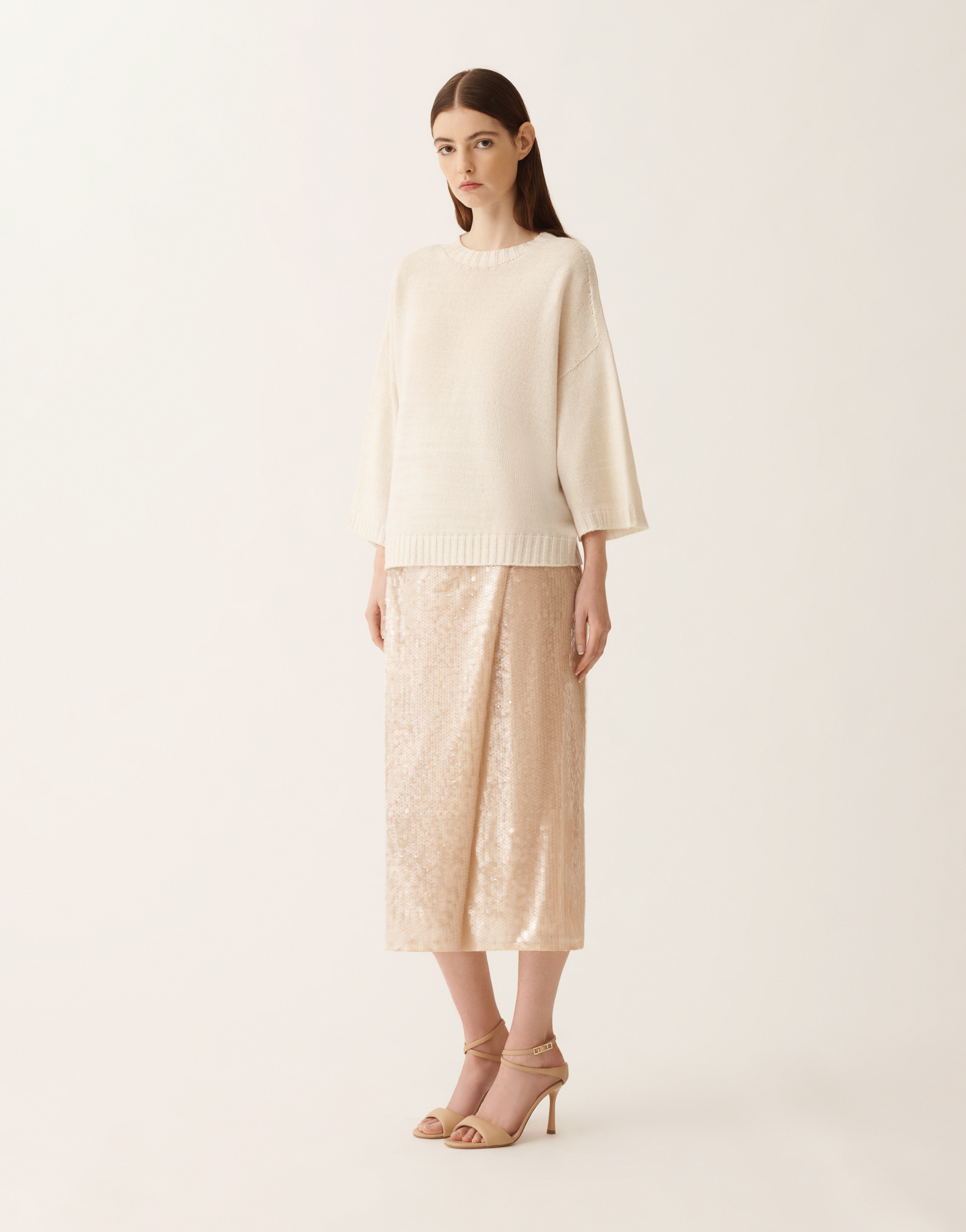 Fabiana Filippi - Woman Knitwear Raffia Xs In Neutral