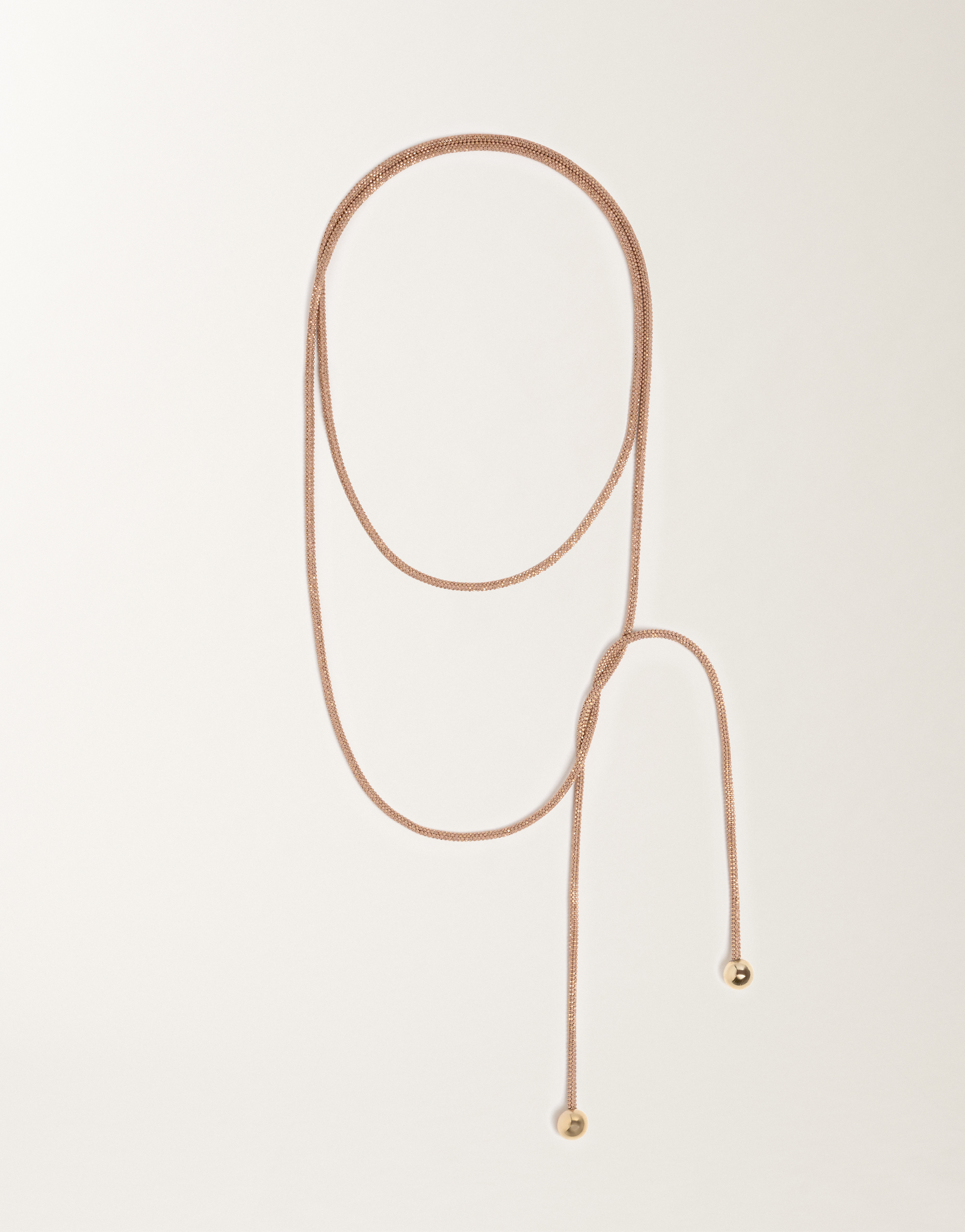 Filo Diamante necklace, caramel for Women | Fabiana Filippi®