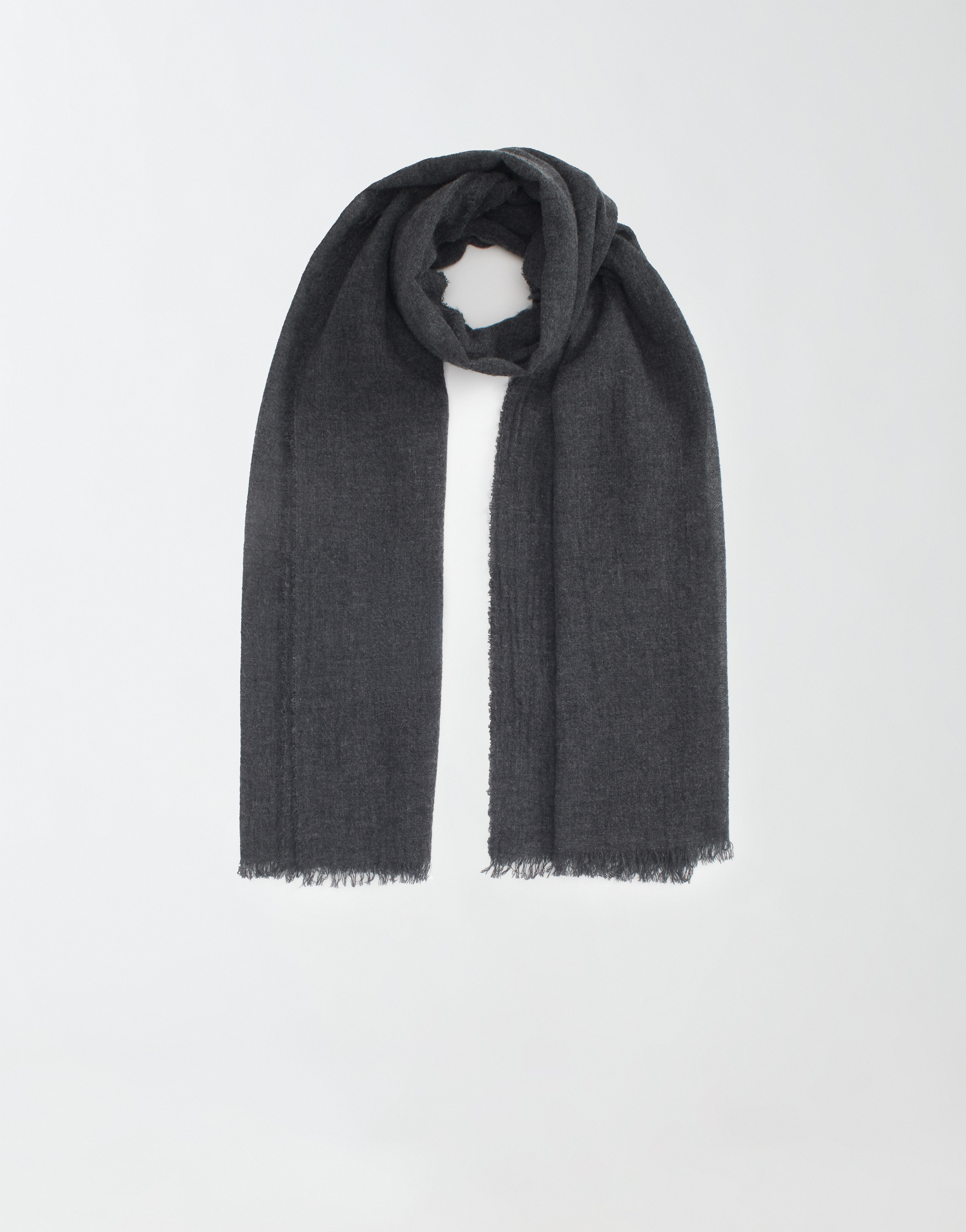 Fabiana Filippi Cashmere Scarf In Grey