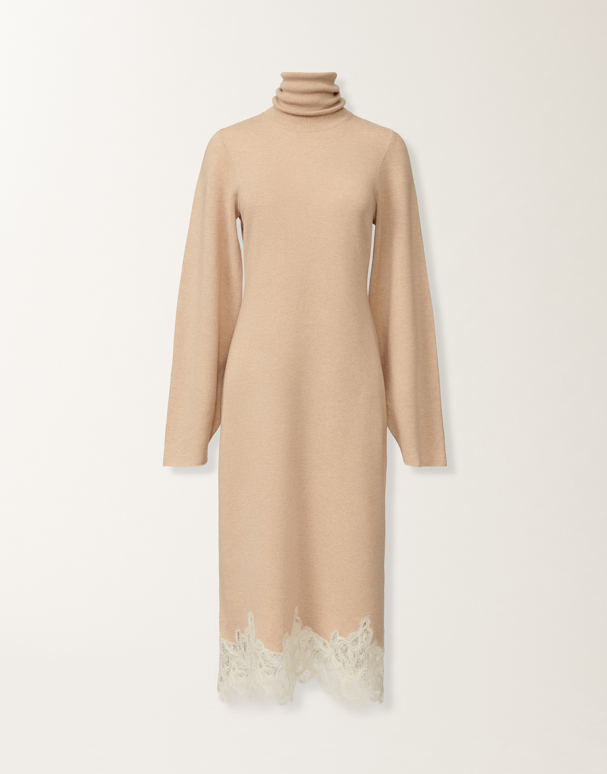 ワンピース FABIANA FILIPPI Woman Dress Rope ABD215F178 1268 Platinum dress with macramé lace, rope for Women | Fabiana