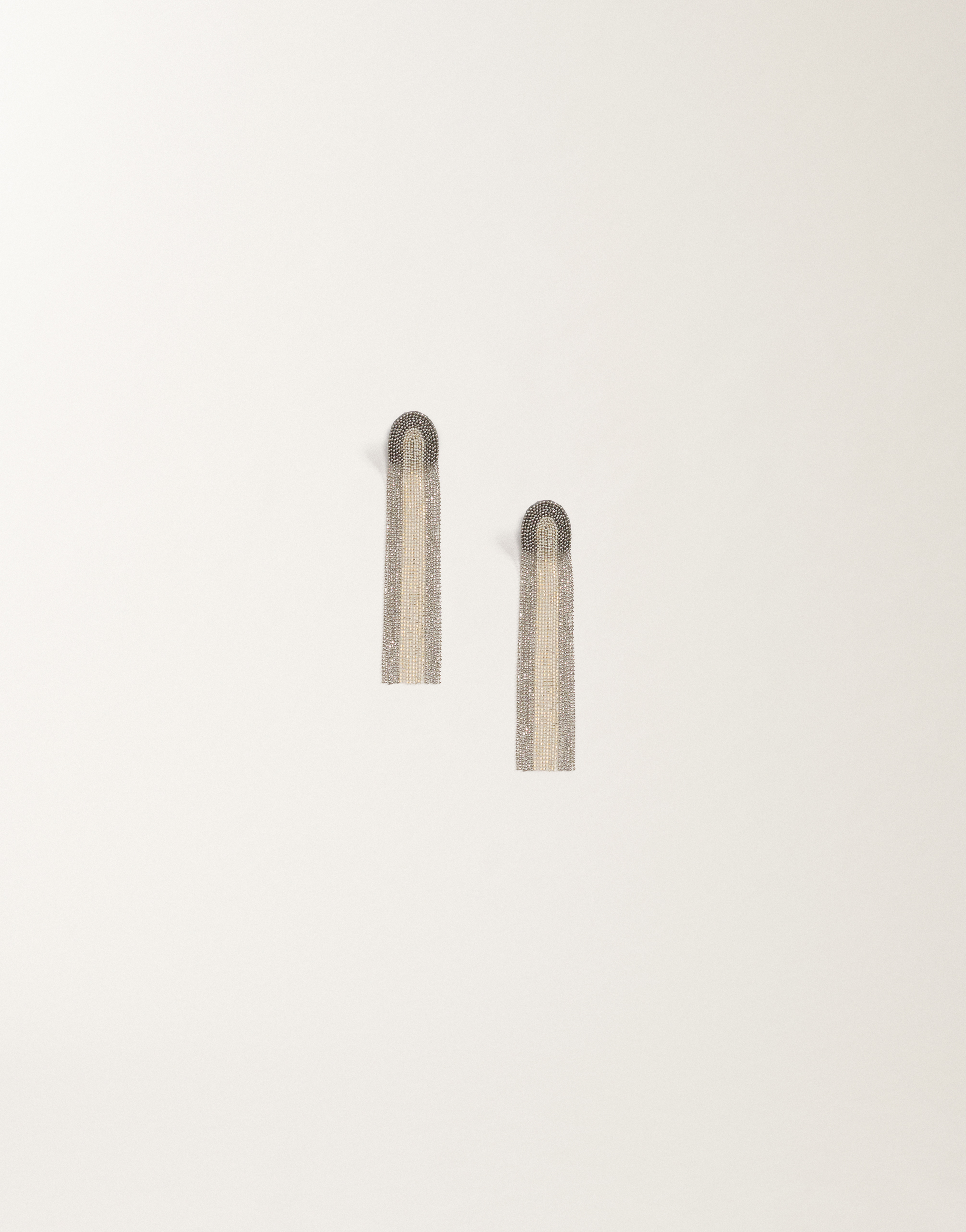 Fabiana Filippi Diamond Wire Earrings In Only One Color