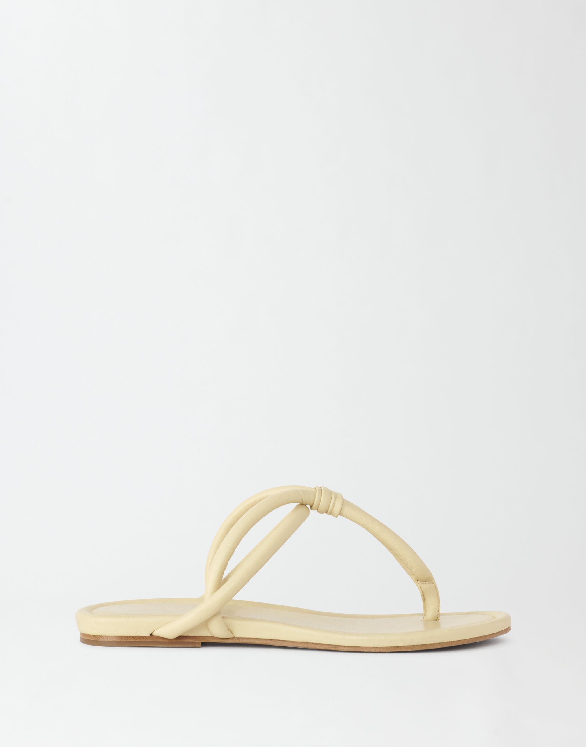 Shop Fabiana Filippi Padded Nappa Sandal In Apple
