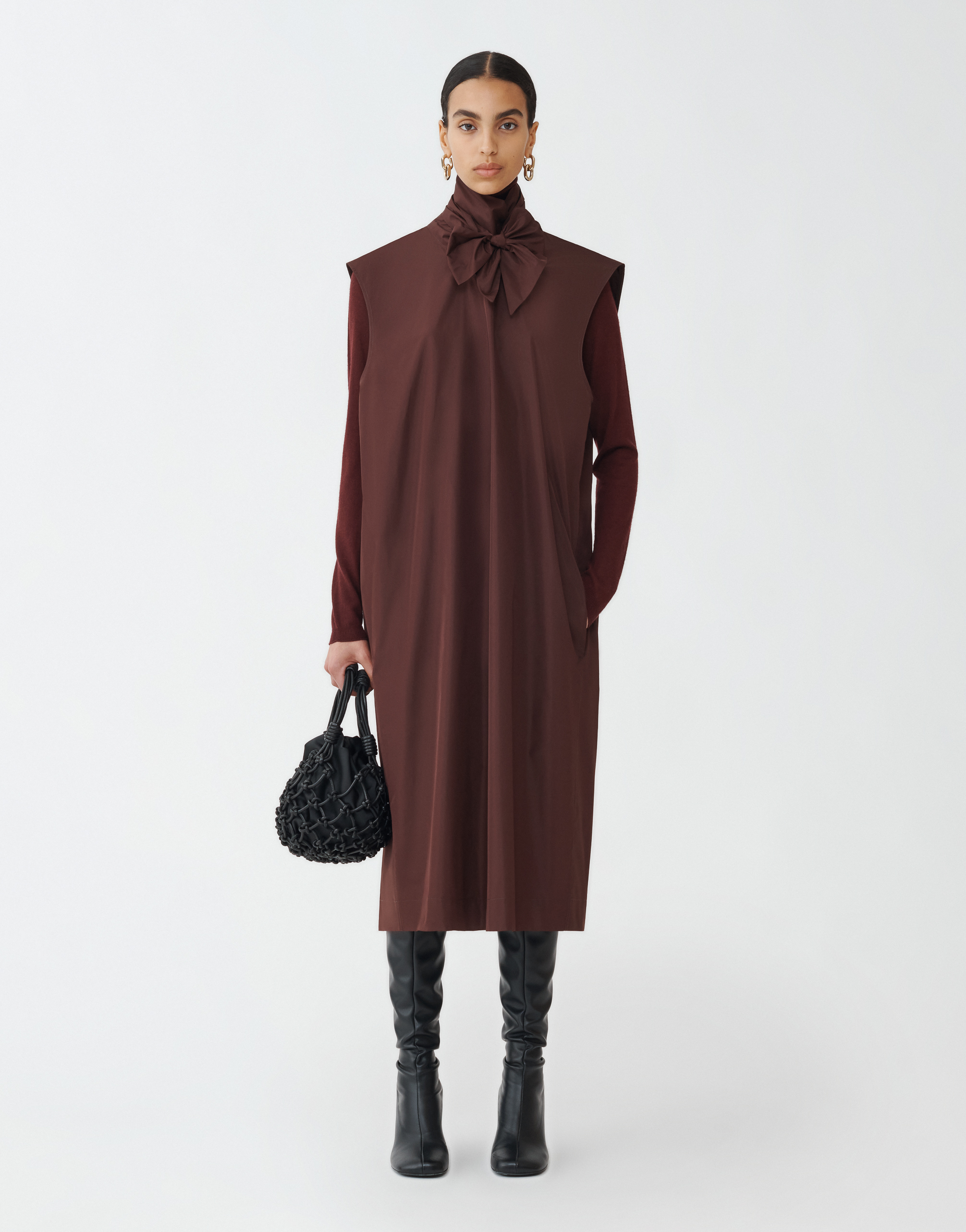 FABIANA FILIPPI SILK TAFFETA DRESS